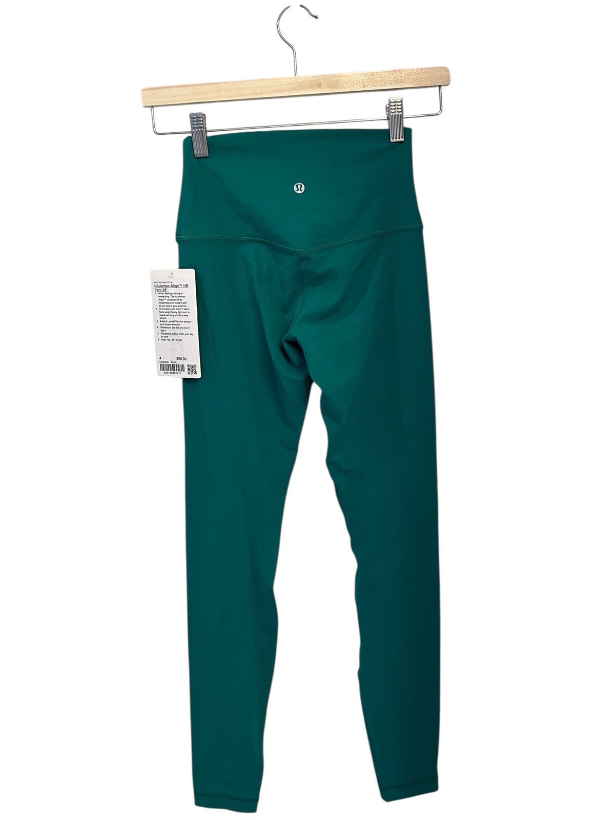 Lululemon NWT lululemon Align HR Pant 28" size 4 Raceway Green Size 27" / US 4 / IT 40 - 2 Thumbnail