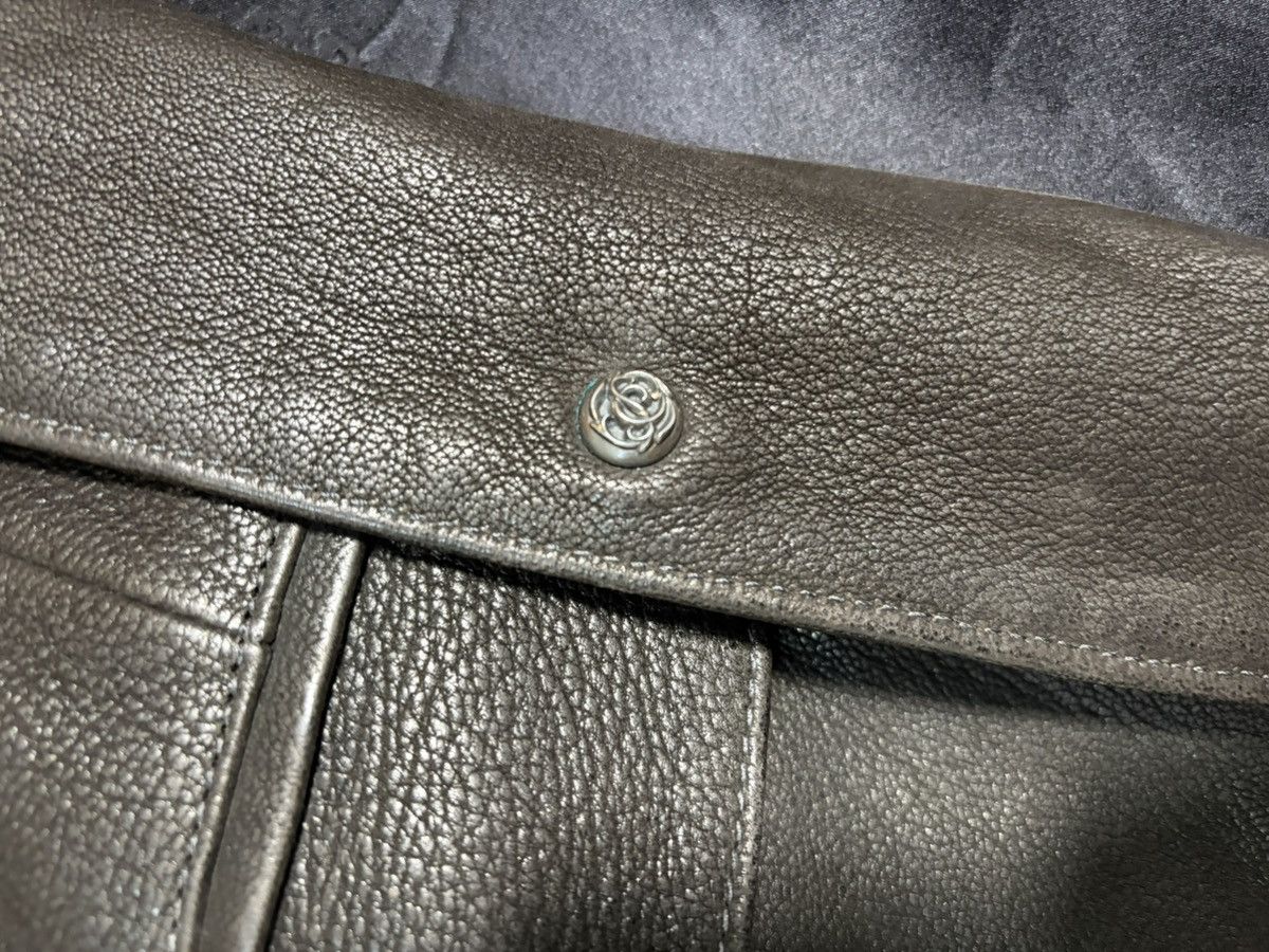 Chrome Hearts CHROME HEARTS Leather Blazer Size US L / EU 52-54 / 3 - 7 Thumbnail