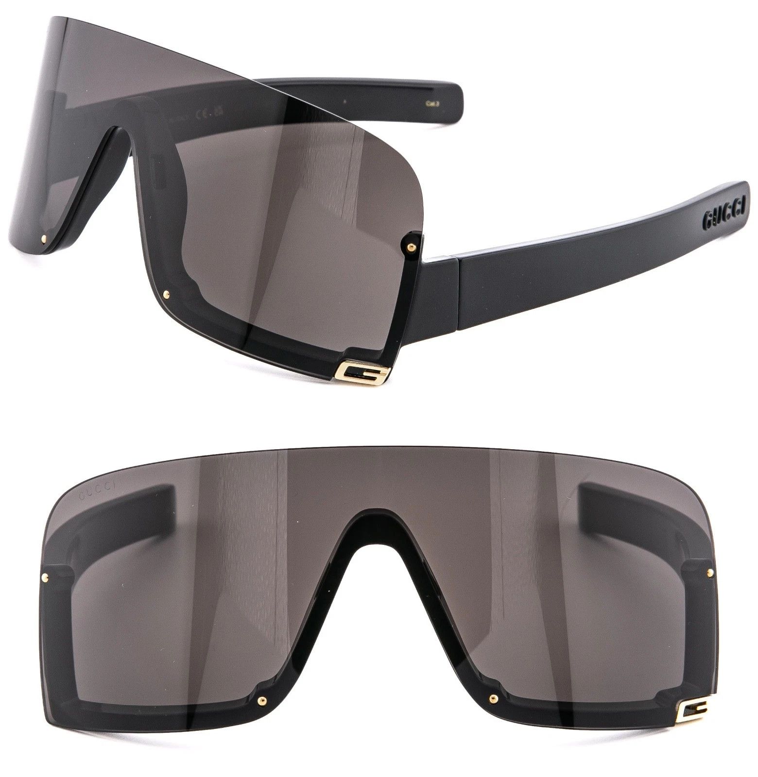 GUCCI Sunglasses - GG 1855/S - Black Shield Mask - NEW in Box Gucci GUCCI GG 1855 Black Shield Mask Sunglasses Vintage 00s  main image 4