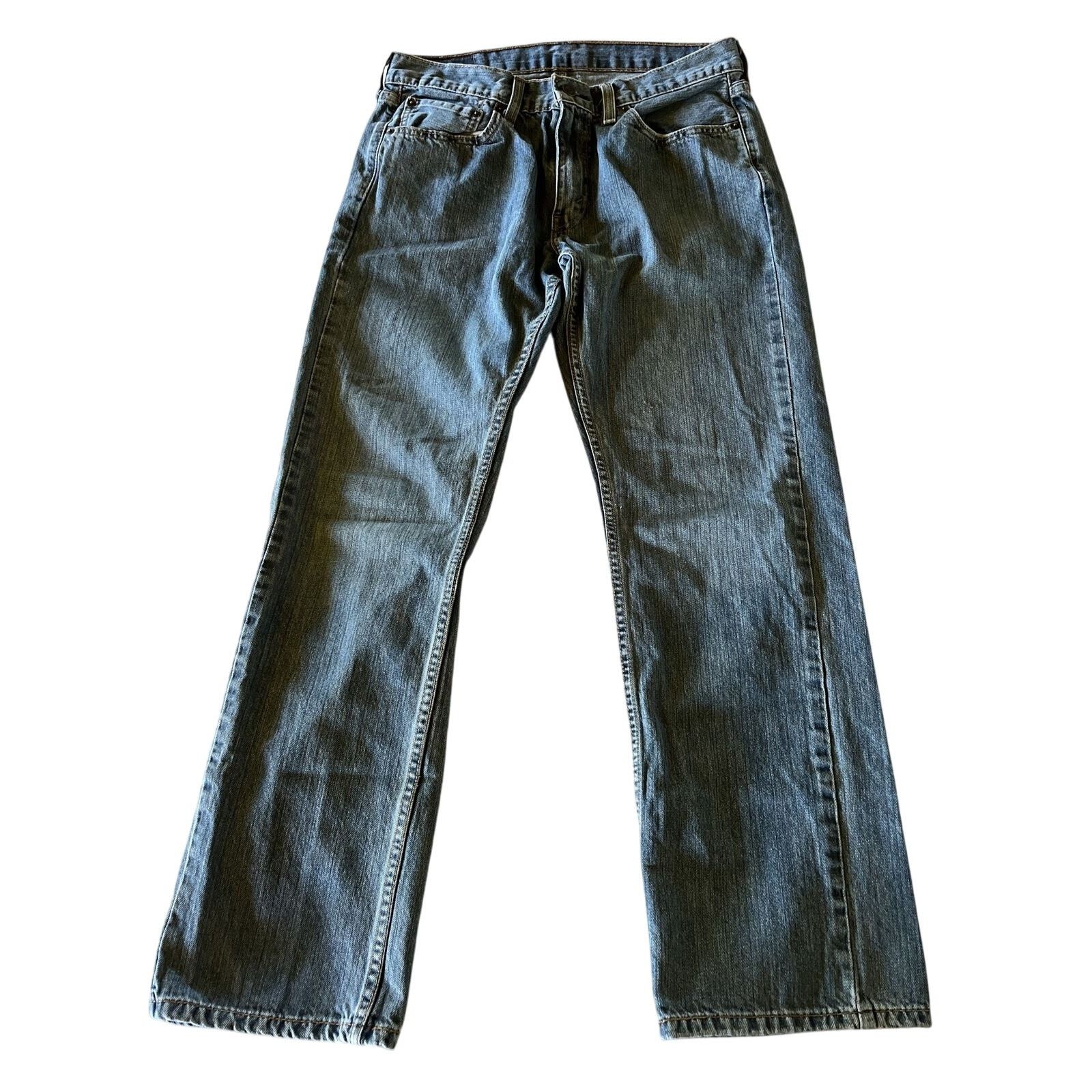 Levi's Levi's 559 Jeans Men 33x32 Blue Medium Wash Cotton Denim Y2K Size US 32 / EU 48 - 1 Thumbnail