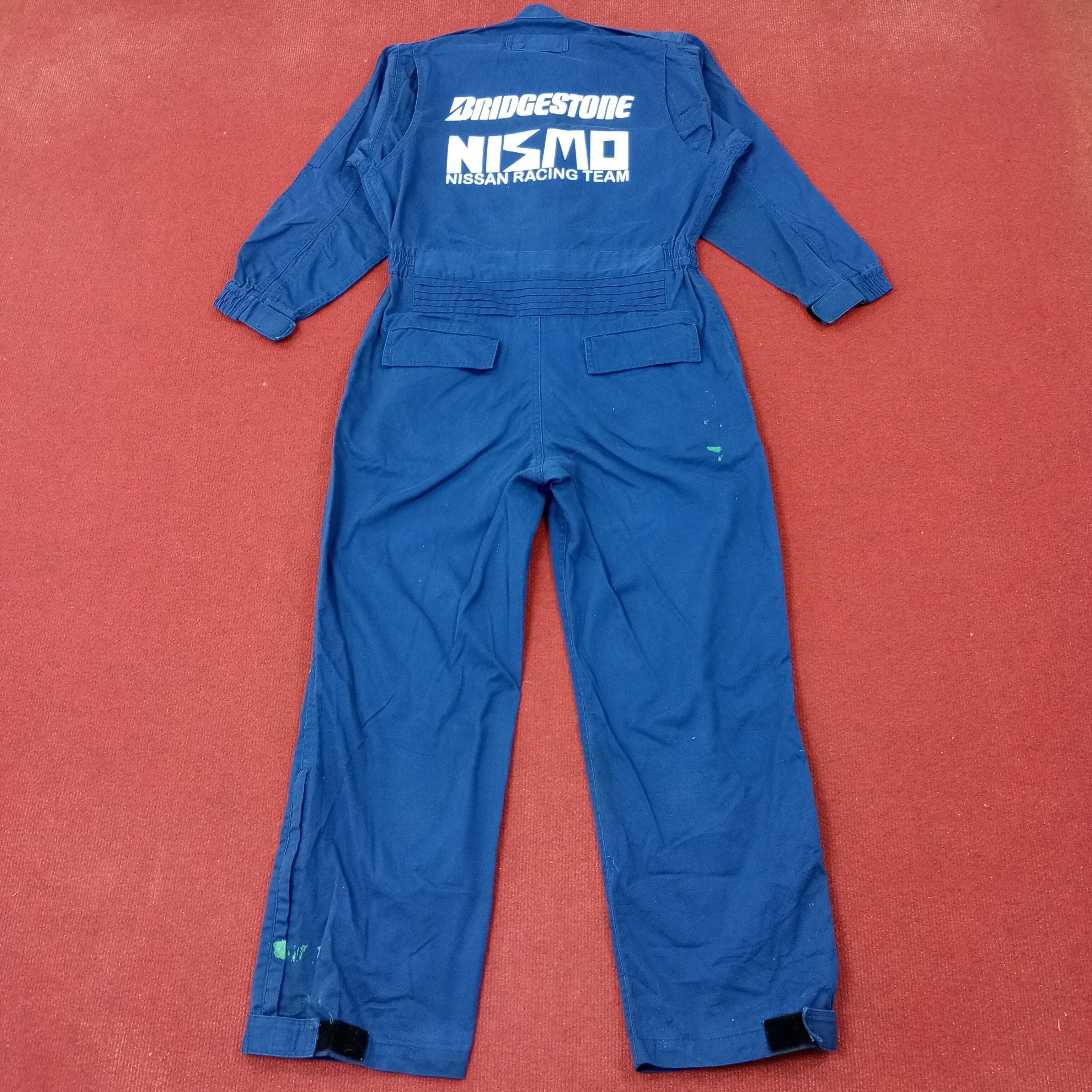 Japanese Brand Bridgestone X Custom Nismo Nissan Racing Coverall Jacket Size US S / EU 44-46 / 1 - 1 Thumbnail