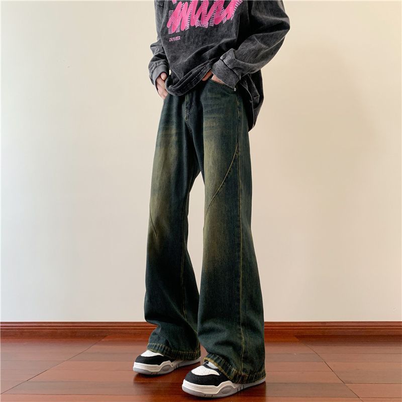 Vintage American-Style Loose-Fit Casual Wide-Leg Vintage Jeans Size US 32 / EU 48 - 2 Thumbnail