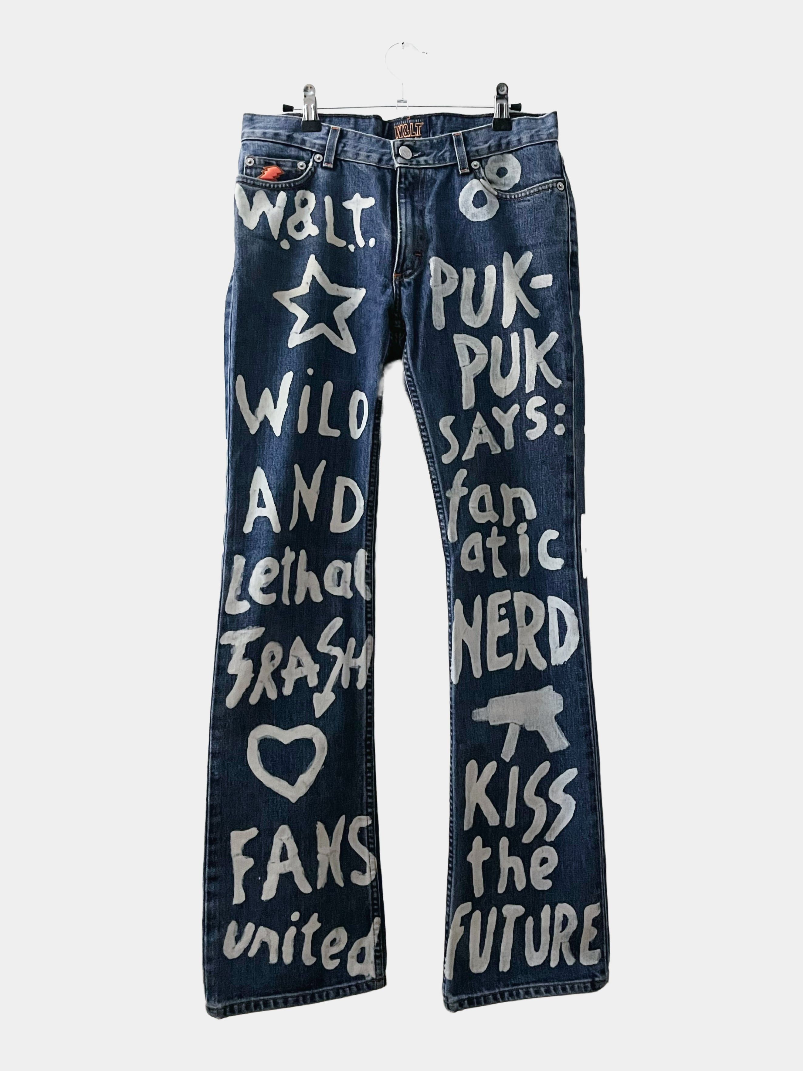 W&LT by Walter van Bierendonck 90's Puk Puk Jeans