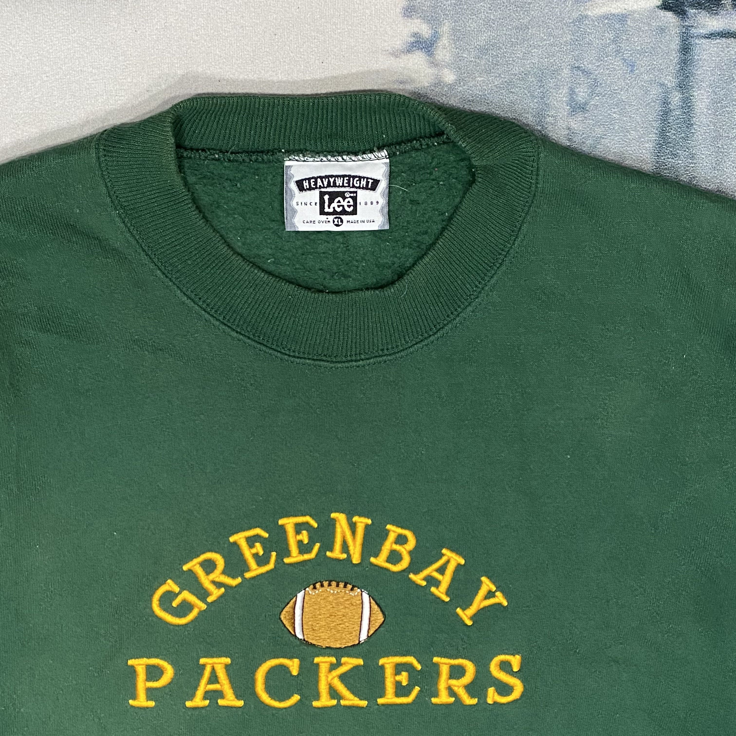 Vintage Vintage GreenBay Packers NFL American Football Team Size US XL / EU 56 / 4 - 3 Thumbnail