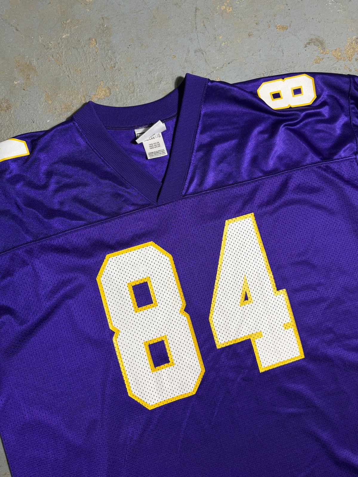 Puma Vintage Randy Moss Minnesota Vikings Jersey Size US XXL / EU 58 / 5 - 2 Thumbnail