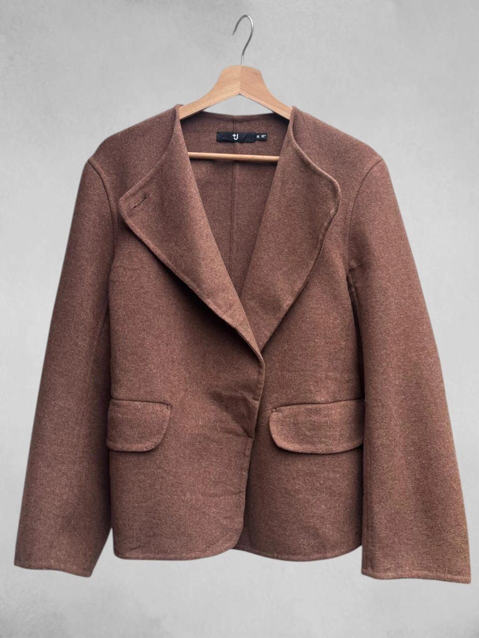 Jil Sander × Uniqlo +J Double Face Collarless Jacket Size M / US 6-8 / IT 42-44 - 2 Thumbnail