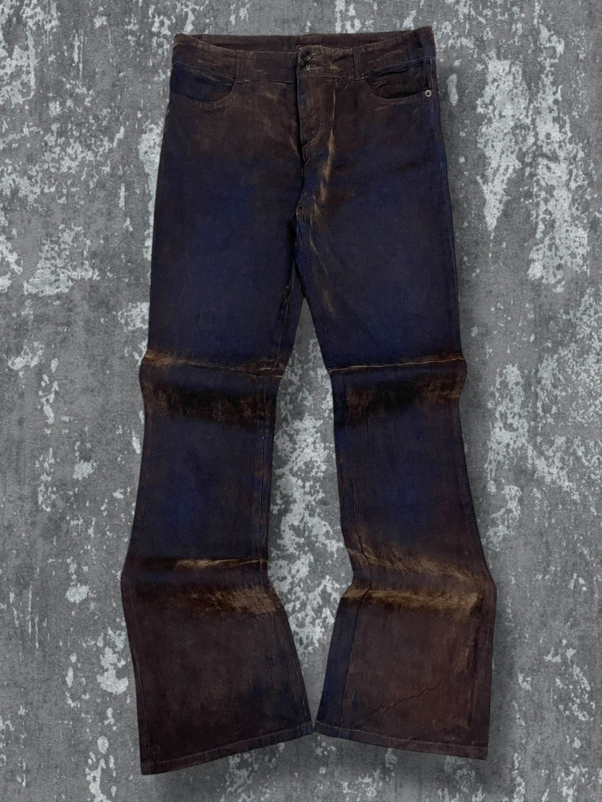 Japanese Brand Vintage 1990s Rare Japan Designer Weatherland Disco Denim Size US 29 - 1 Thumbnail