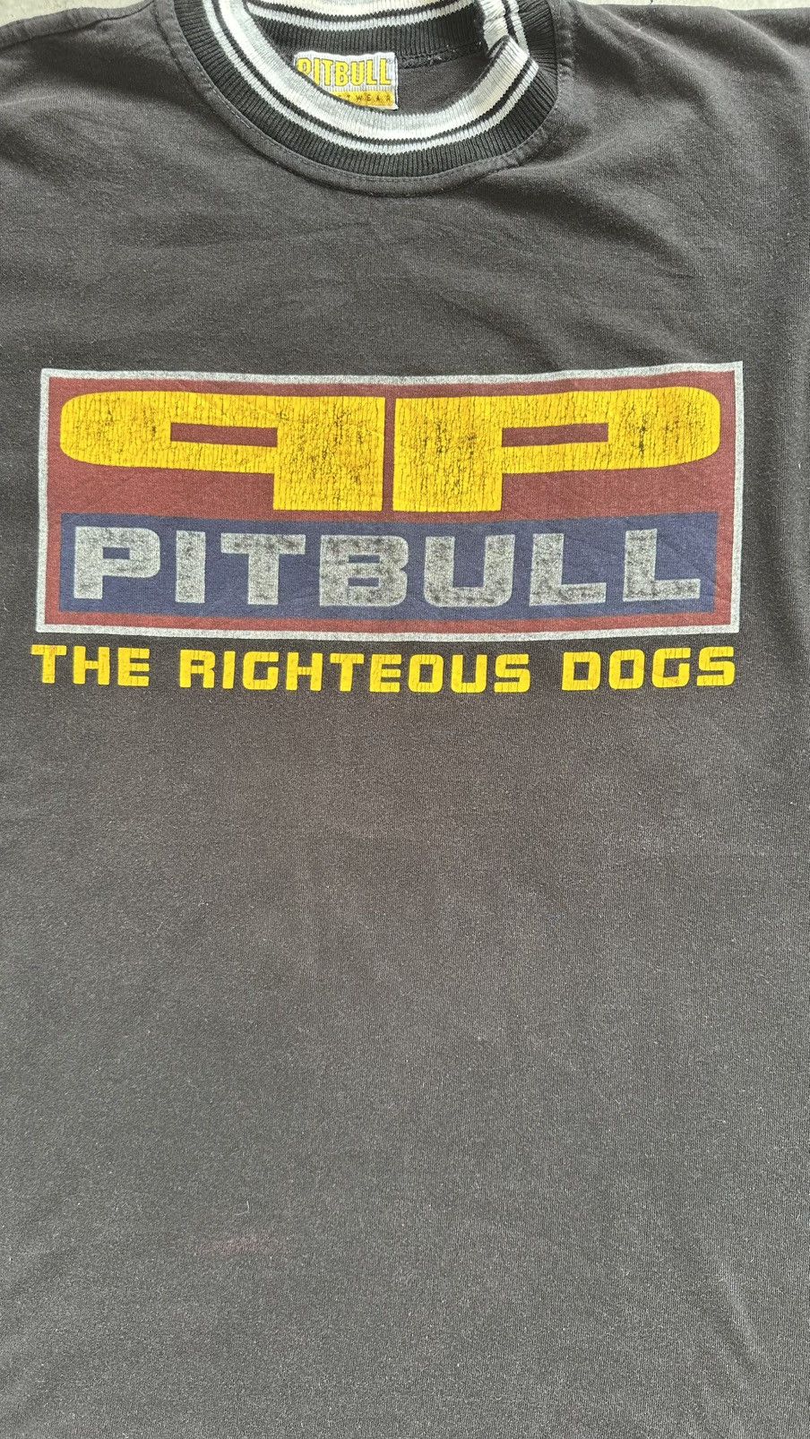 Vintage VINTAGS PITBULL STREETWEAR JNCO TEE Size US L / EU 52-54 / 3 - 3 Thumbnail