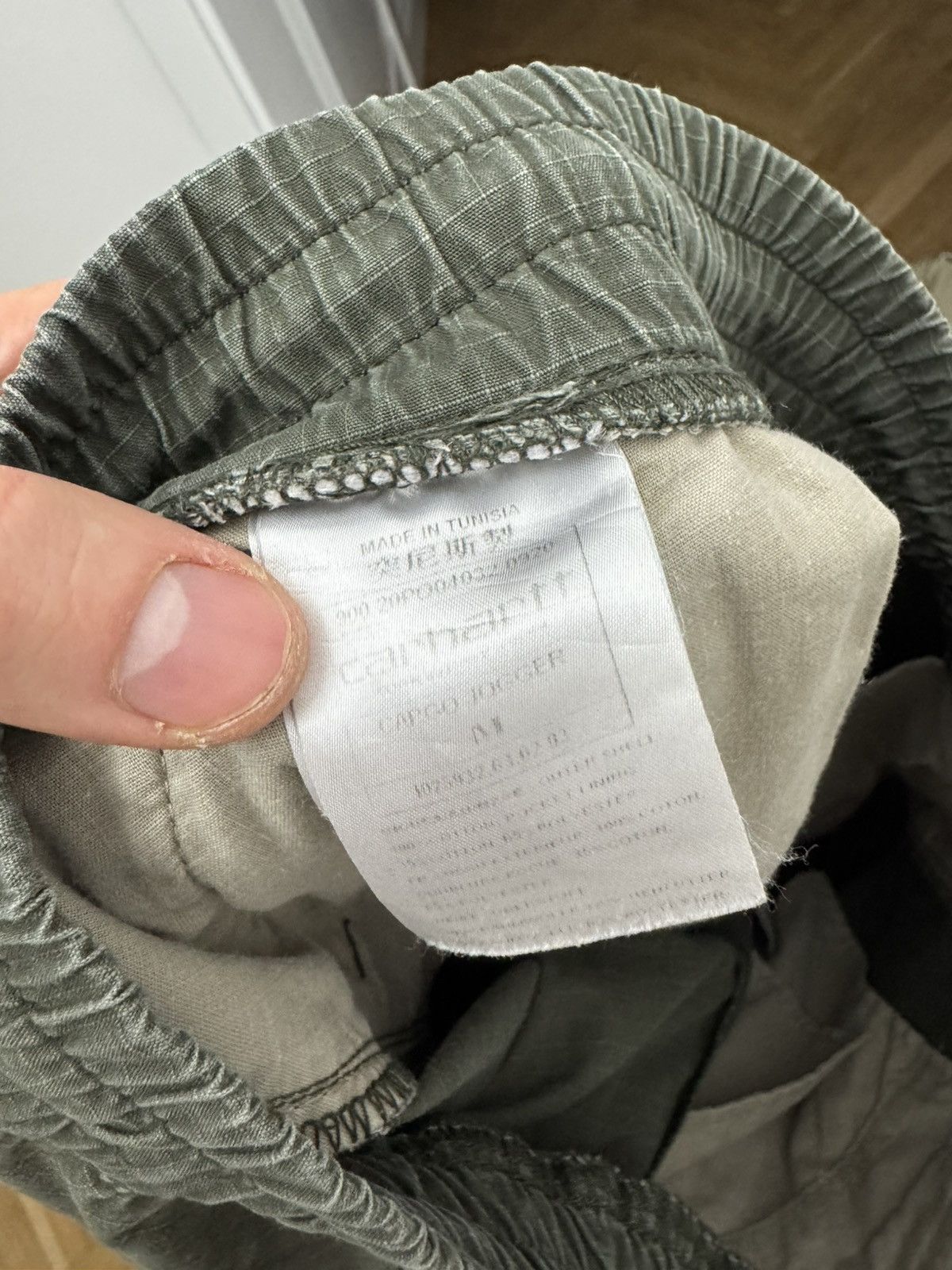 Carhartt Carhartt Jogger Washed Pants Olive Green Workwear Cargo Hype Size US 31 - 3 Thumbnail