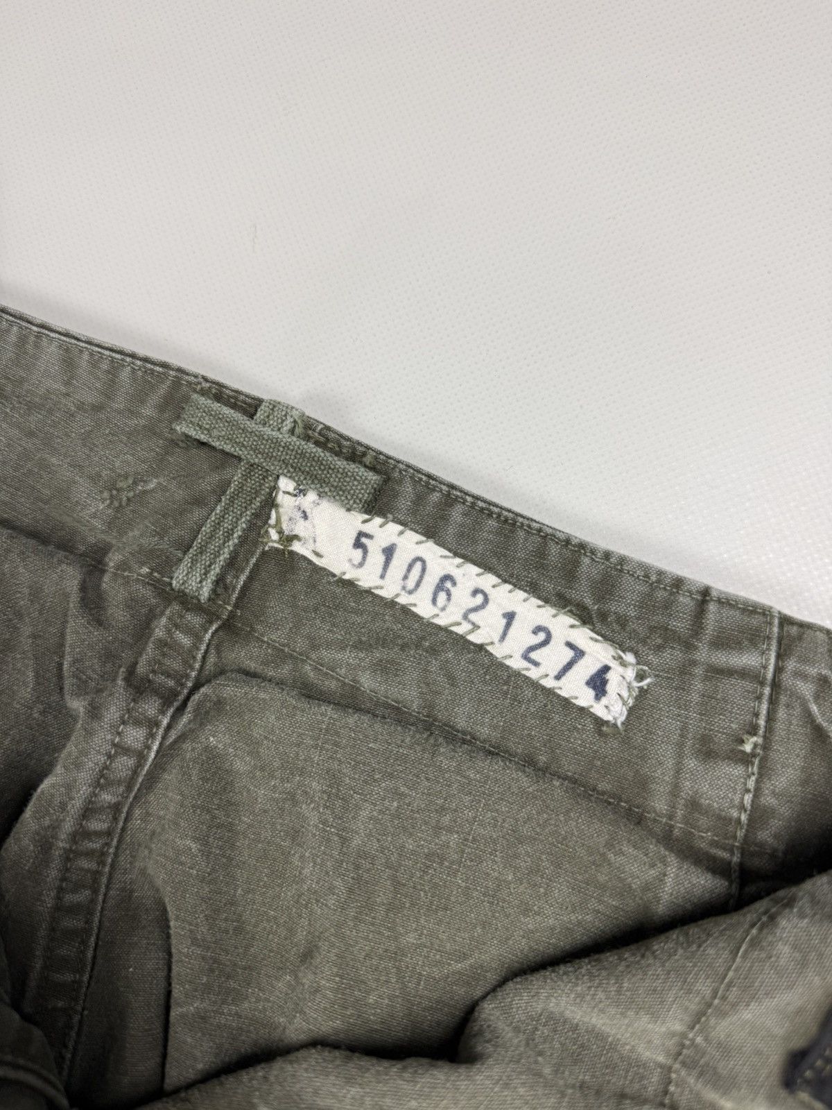 Vintage 950s Belgian Army A.M. Seynaeve Cargo Trousers Pants Size US 30 / EU 46 - 14 Thumbnail