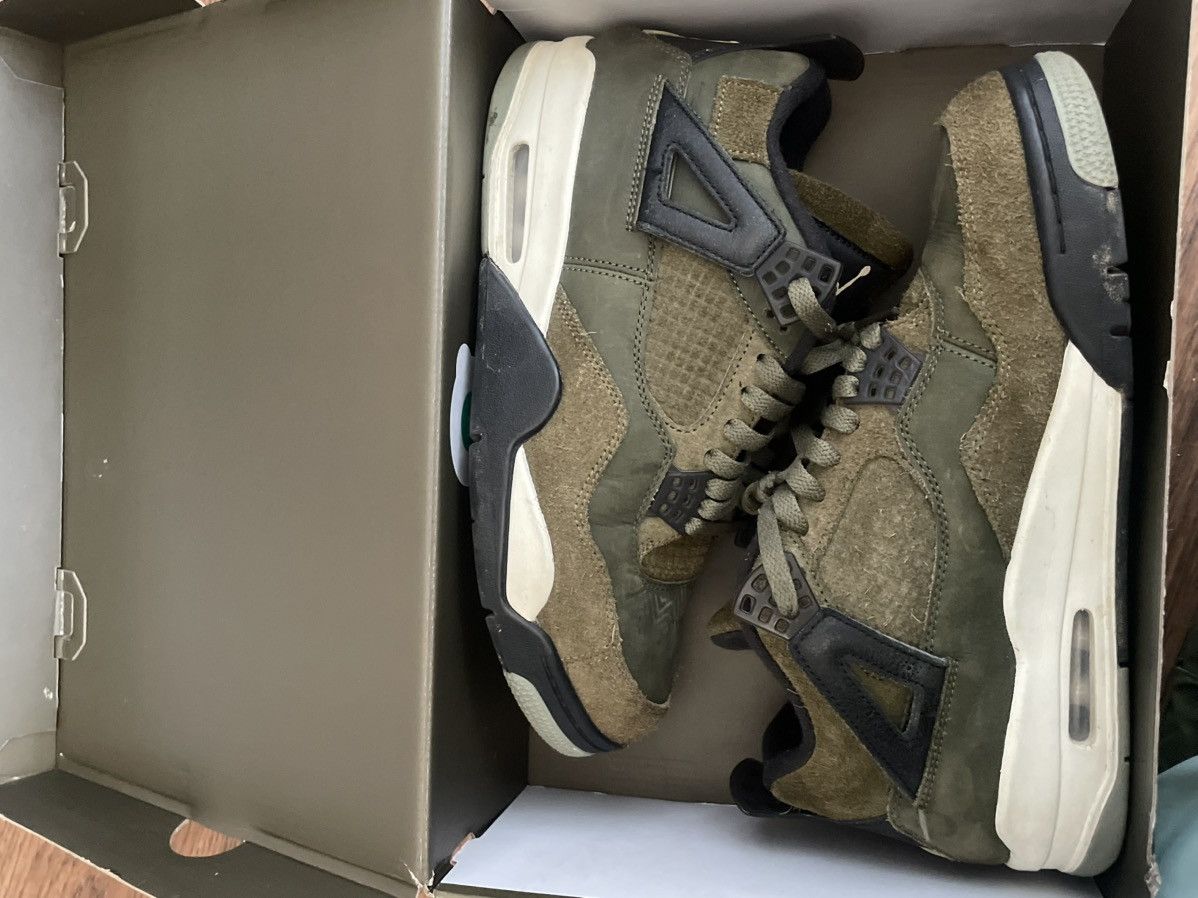 Jordan Brand Jordan 4 olive size 9 Size US 9 / EU 42 - 1 Thumbnail