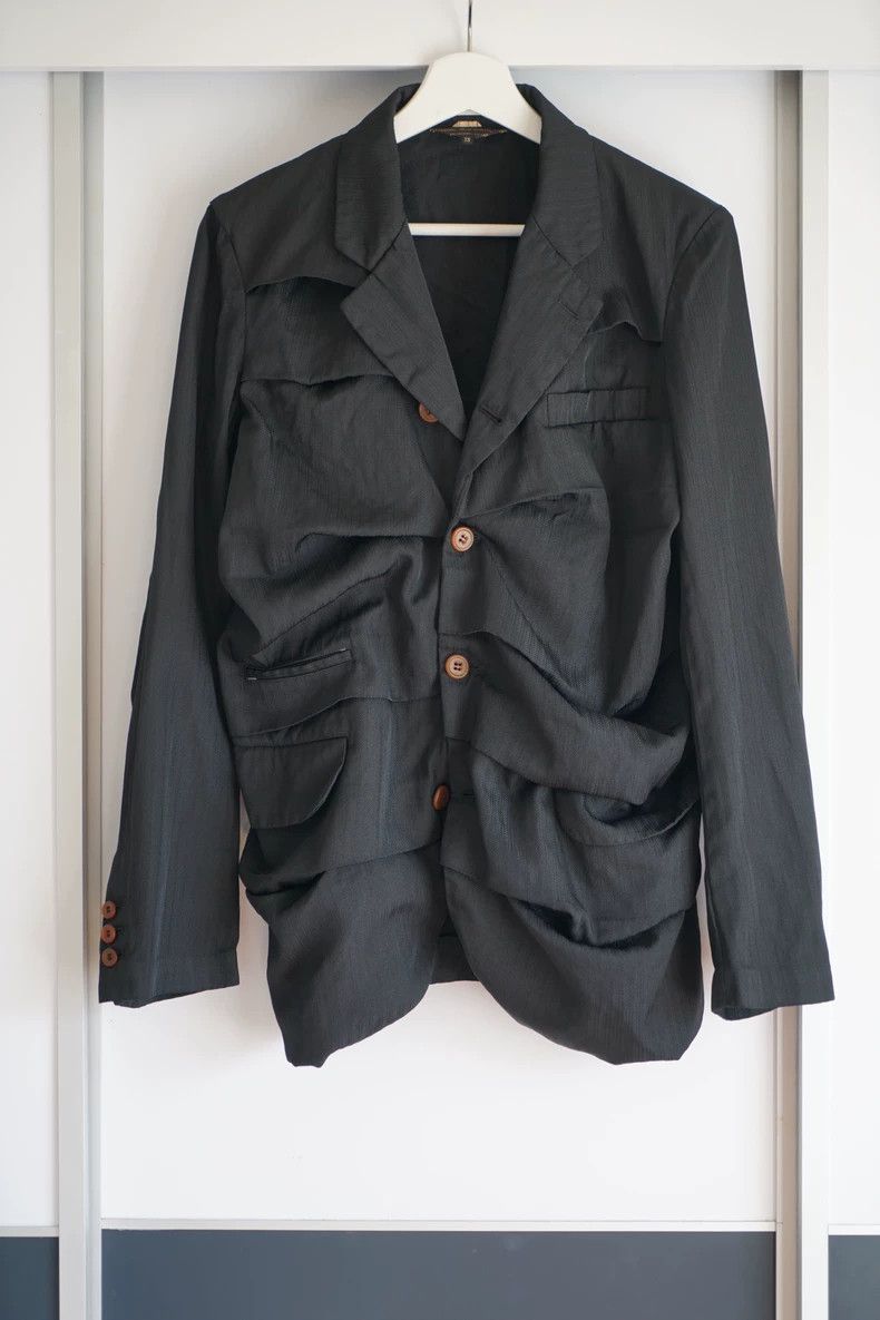 Comme des Garcons Comme des Garcons 19ss Pleated Blazer Size US XS / EU 42 / 0 - 1 Thumbnail