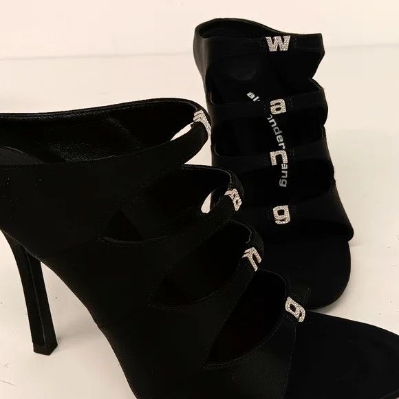 Alexander Wang Alexander Wang Lolita Crystal Embellish Sandal Heels EU37 Size US 7 / IT 37 - 7 Thumbnail