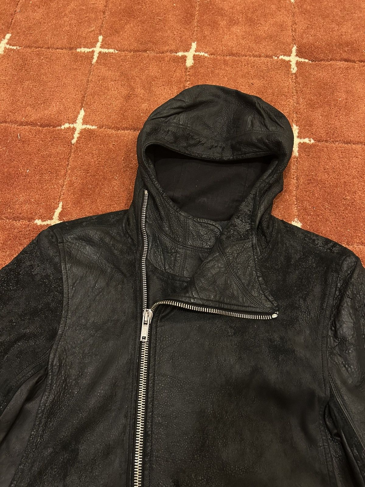 Rick Owens Rick Owens Scuba Jacket Blistered Lamb Size US XS / EU 42 / 0 - 6 Thumbnail