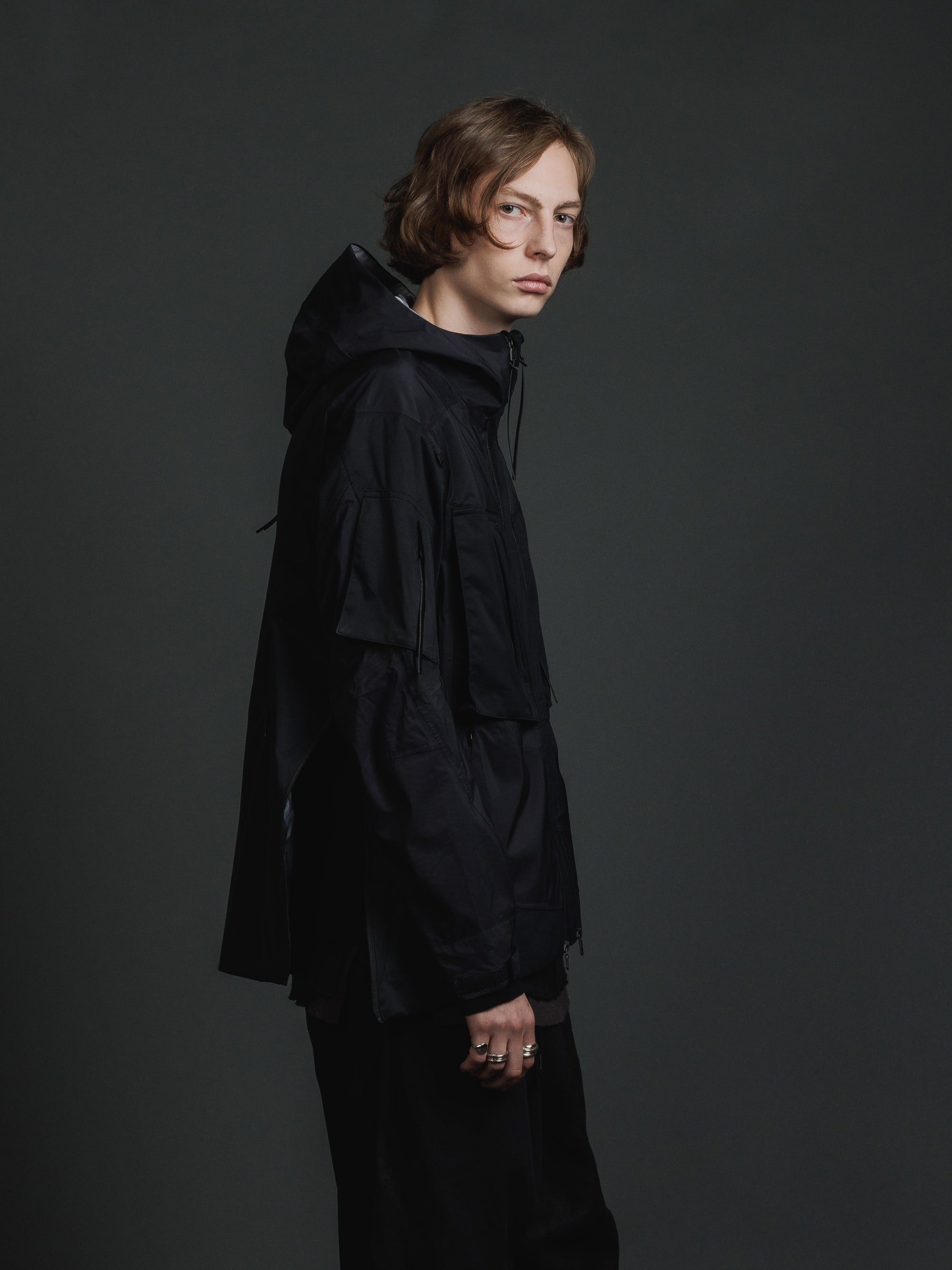 The Viridi-anne Black Water-Repellent Jacket Size US M / EU 48-50 / 2 - 3 Thumbnail