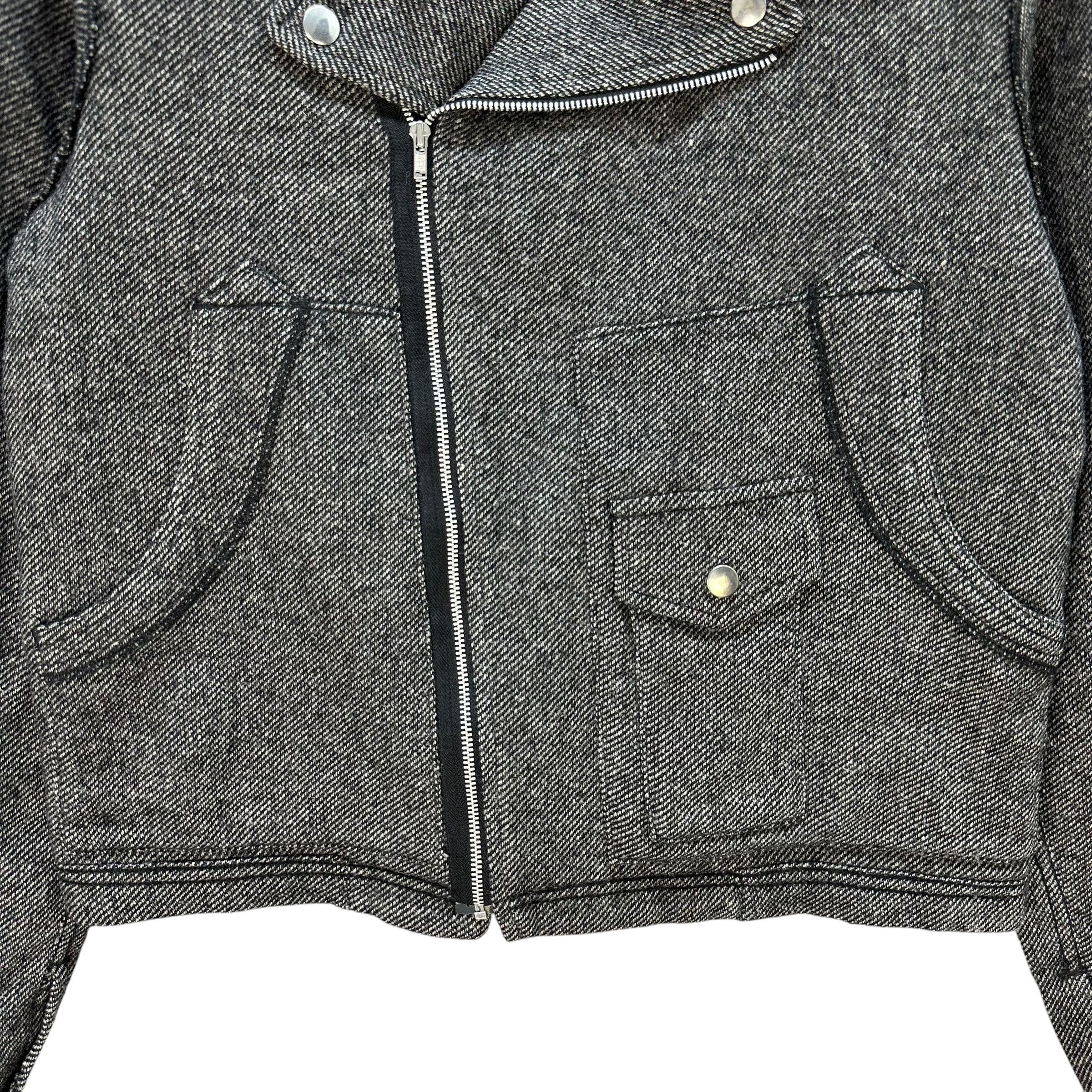 CABANE de ZUCCa CABANE de ZUCCa JUMBONEGIRL Double Collar Jacket #A73-1766 Size M / US 6-8 / IT 42-44 - 3 Thumbnail