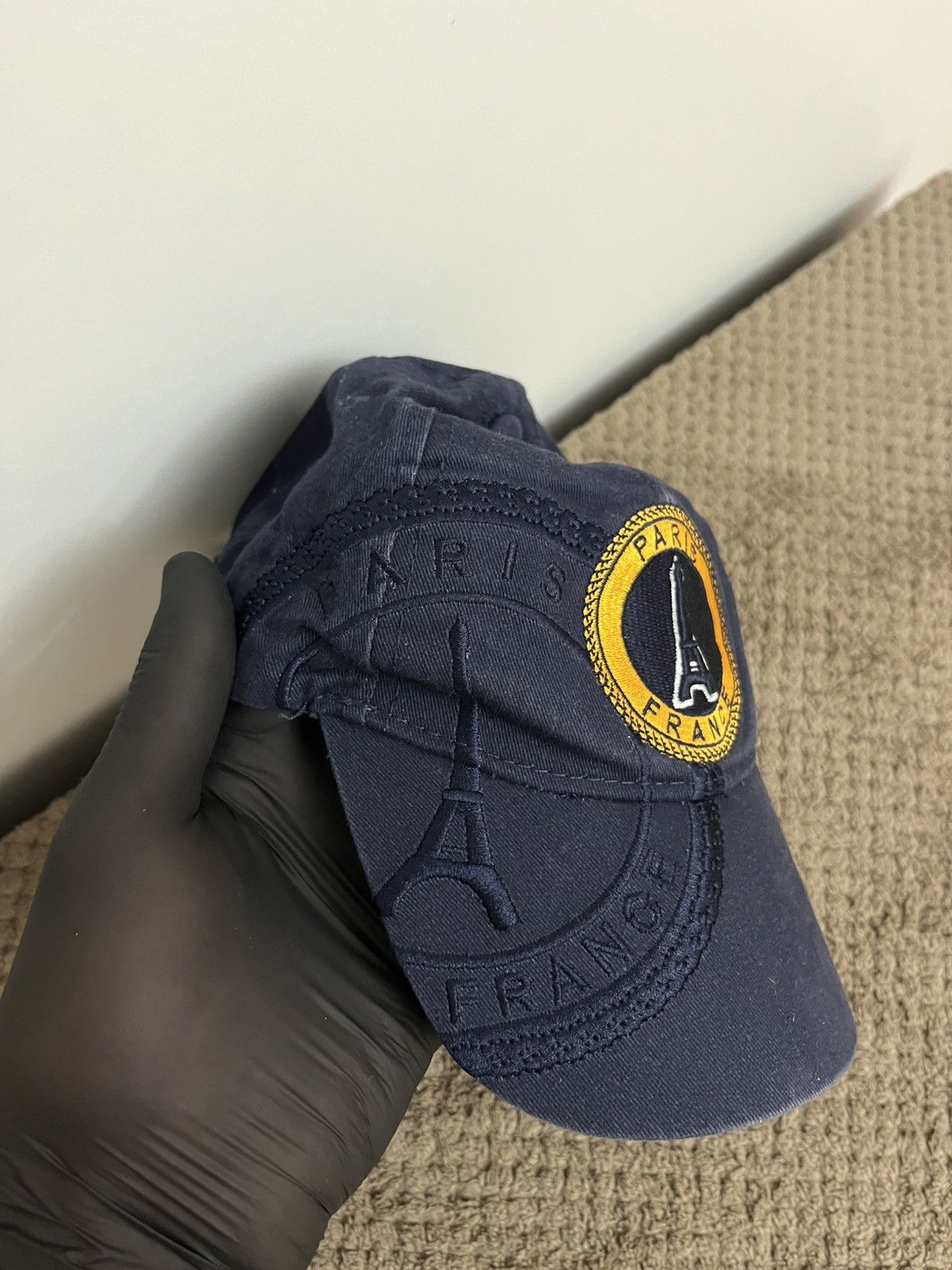 Other Paris Baseball Cap Navy France Style Men’s OS Size ONE SIZE - 2 Thumbnail