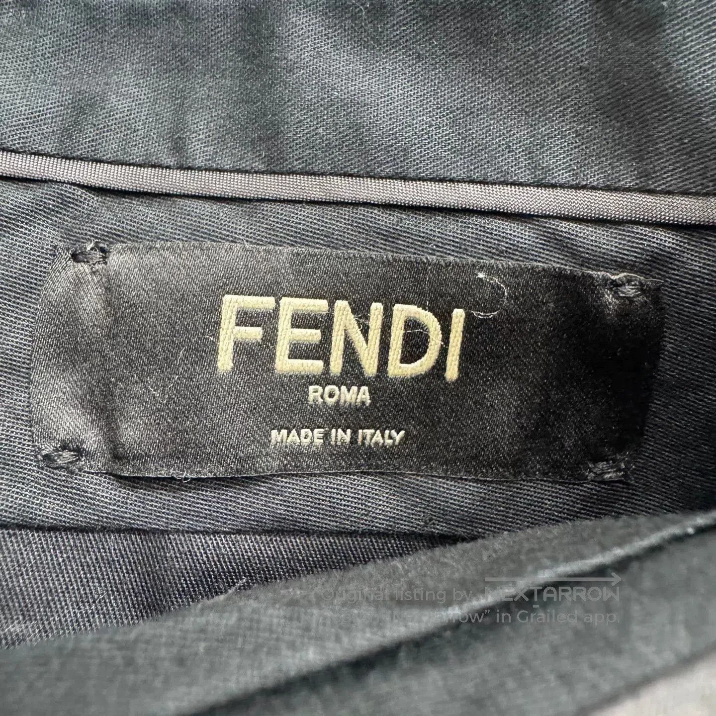 Fendi Fendi Monogram Shorts (Fendi Monogram Shorts). Size US 30 / EU 46 - 2 Thumbnail