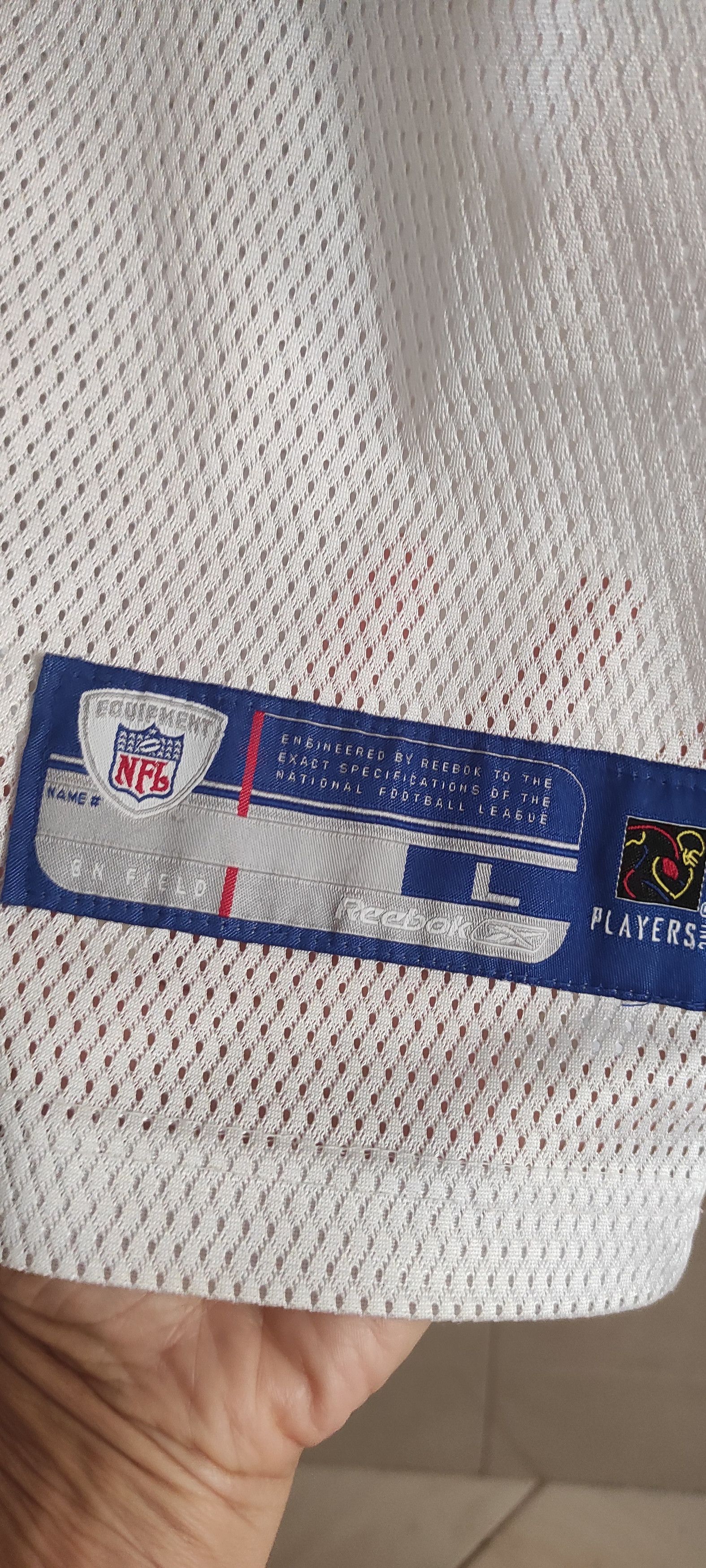 NFL × Reebok × Vintage NFL Jersey Reebok On Field New York Giants Shockey #80 Size US L / EU 52-54 / 3 - 4 Thumbnail