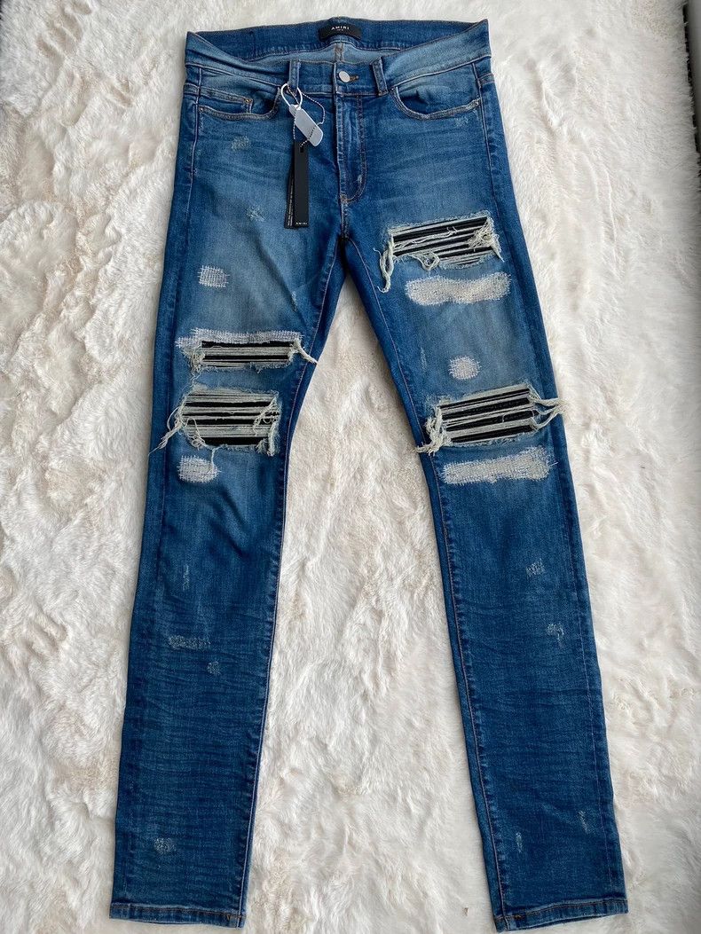 Amiri Amiri Washed blue 15 yuan mx1 jeans 2501-Nextarrow Size US 32 / EU 48 - 1 Thumbnail