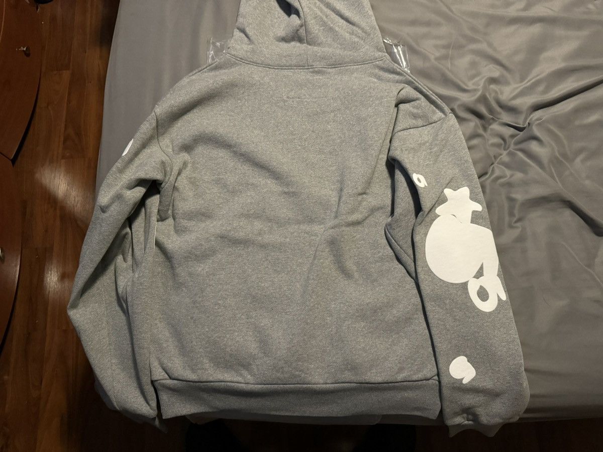 Sp5der Sp5der Beluga Dark Heather Grey Hoodie Size Medium Size US M / EU 48-50 / 2 - 2 Thumbnail