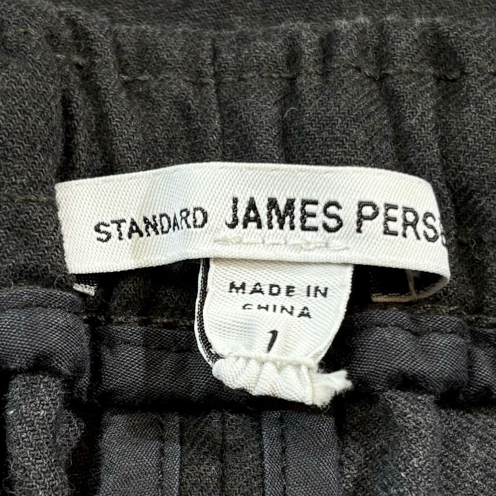 James Perse James Perse Cotton Straight Drawstring Elastic Waist 1/S Size US 30 / EU 46 - 3 Thumbnail