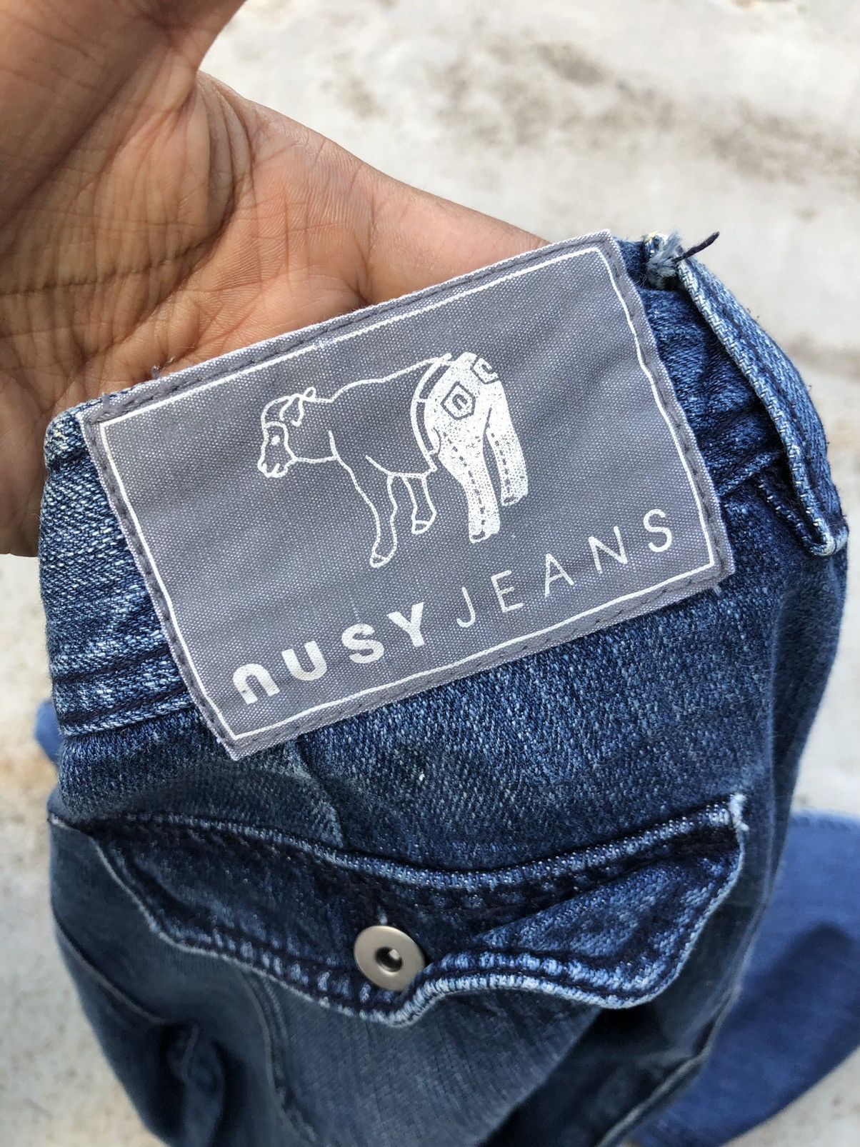 Hypebeast WIDE LEG⚡️⚡️NUSY JEANS BAKER PANT Size US 31 - 3 Thumbnail
