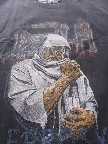 Japanese Brand × Vintage Death Leprosy Graphic Printed Cotton Tshirt Size US L / EU 52-54 / 3 - 7 Thumbnail