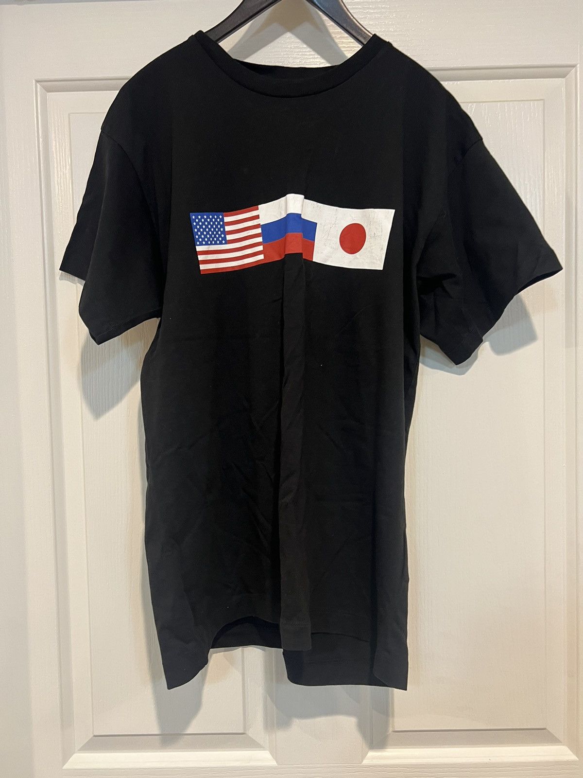 Gosha Rubchinskiy Gosha Flags Tee Size US XL / EU 56 / 4 - 1 Thumbnail
