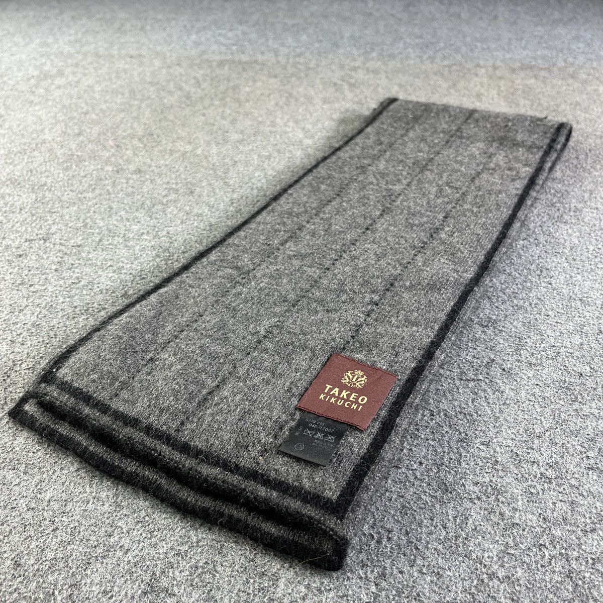 Takeo Kikuchi × Vintage Takeo Kikuchi Scarf / Muffler / Neckwear T807 Size ONE SIZE - 5 Thumbnail