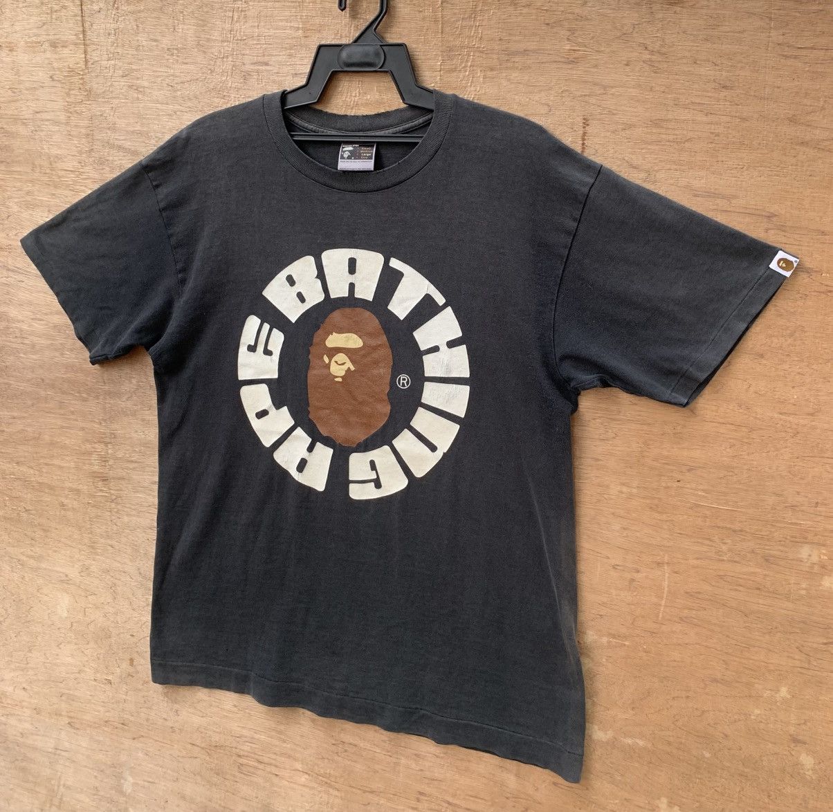 Bape Distressed Sun Faded Bathing Ape T Shirt Size US L / EU 52-54 / 3 - 7 Thumbnail