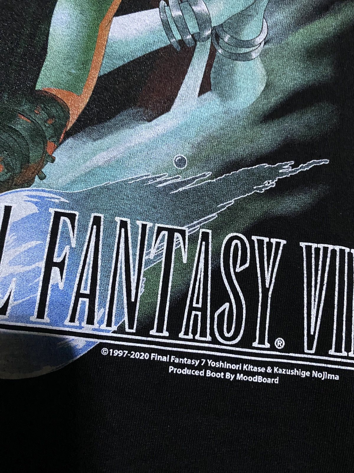 Anime Rare Final Fantasy VII Squaresoft Fanmade MoodBoard Tee Size US XL / EU 56 / 4 - 3 Thumbnail