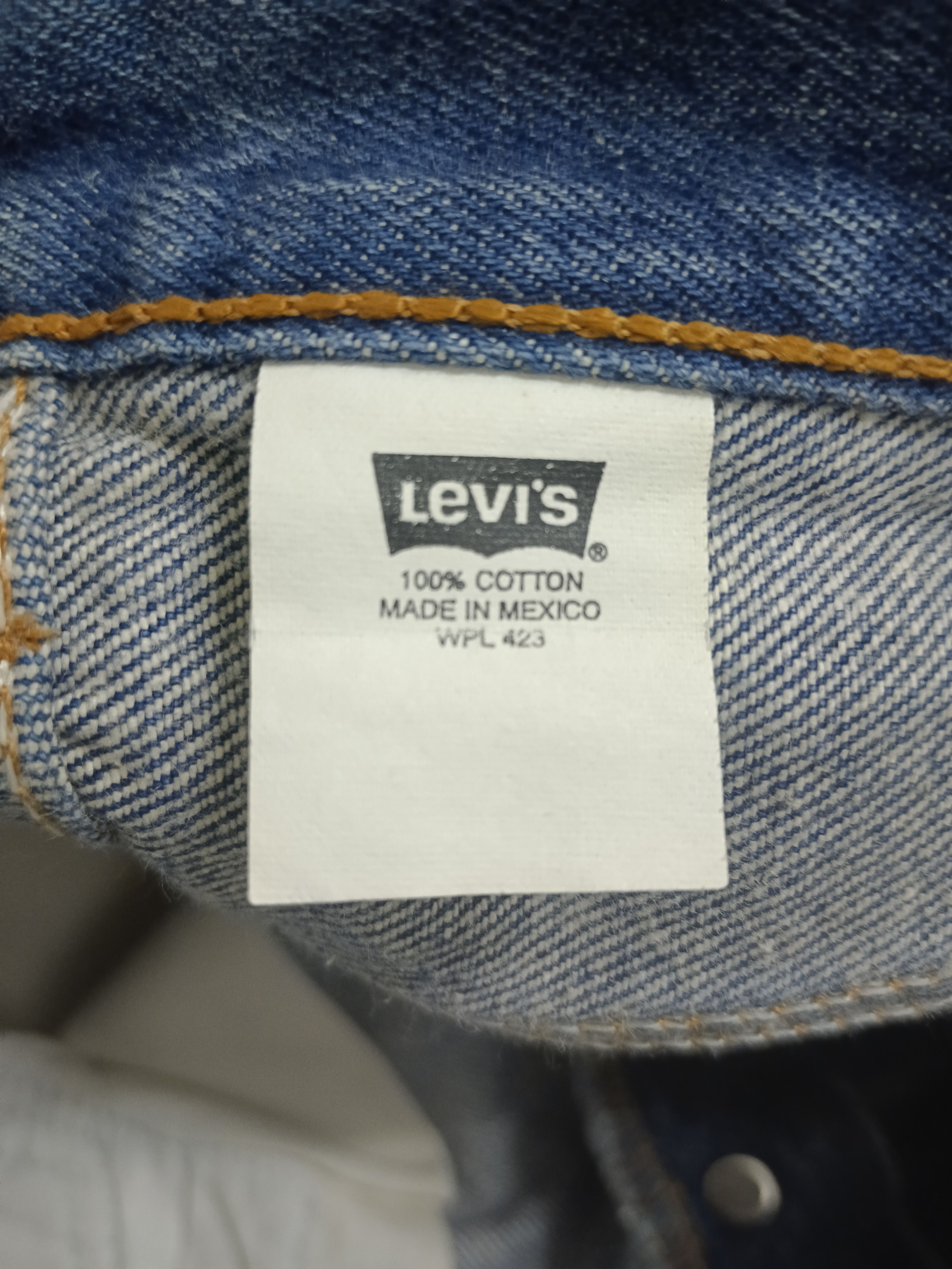 Levi's 501xx VINTAGE 2000s LEVIS DENIM PANTS Size US 29 - 7 Thumbnail