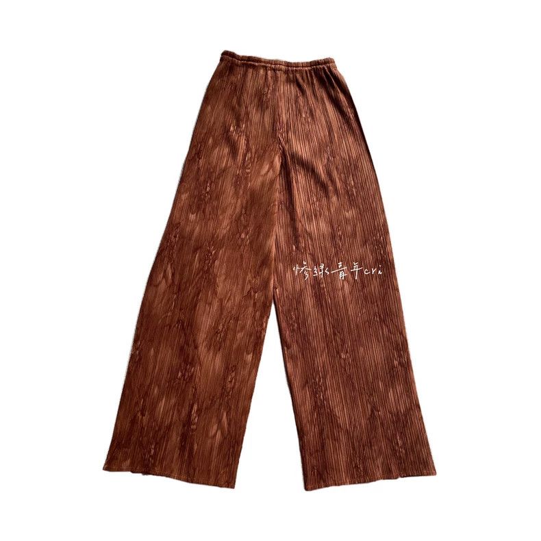 Issey Miyake Issey Miyake Retro patterned wide-leg pants Size 25" / US 0 / IT 36 - 6 Thumbnail