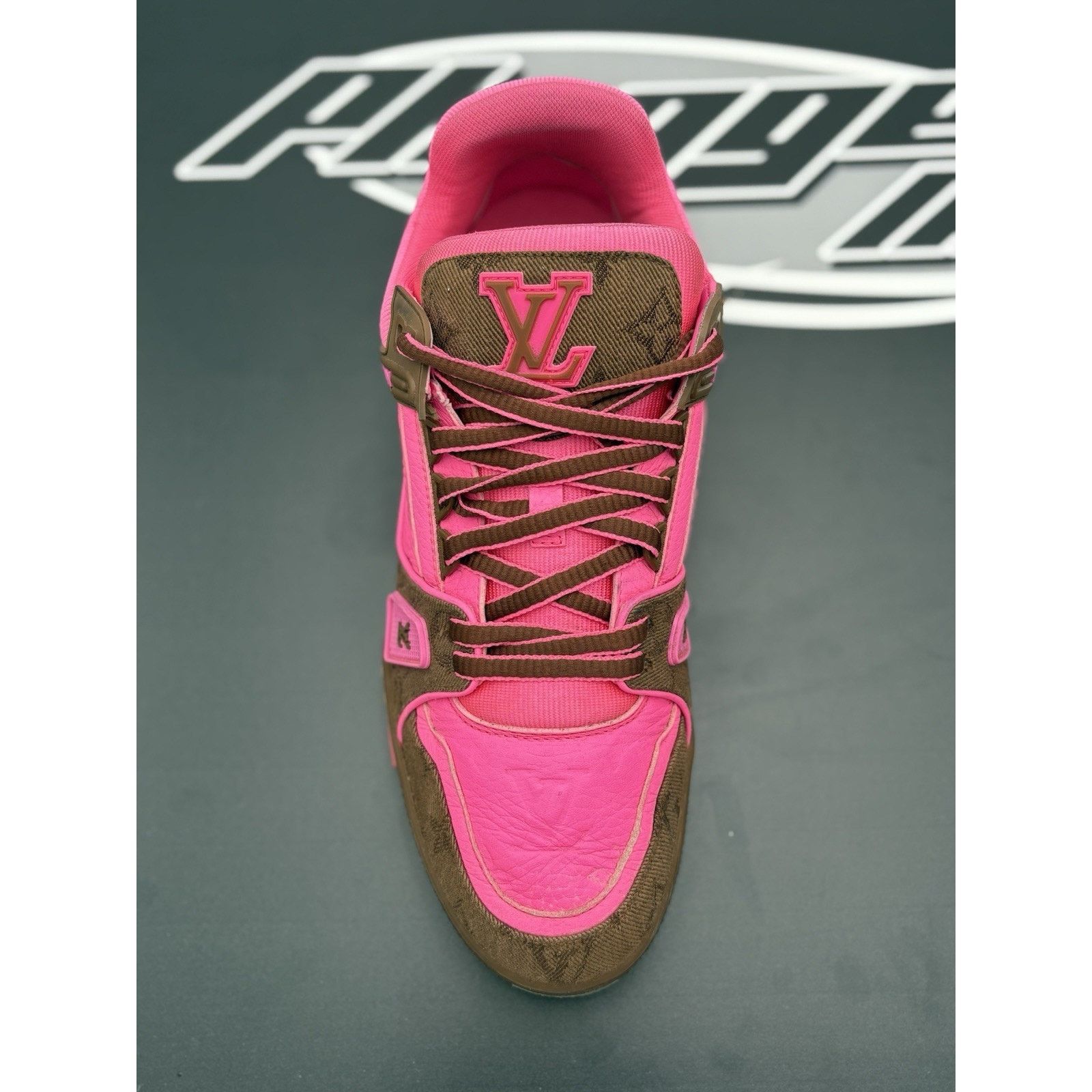 Louis Vuitton Louis Vuitton Trainer ' Pink Brown ' | GREAT CONDITION! Size US 9.5 / EU 42-43 - 5 Thumbnail