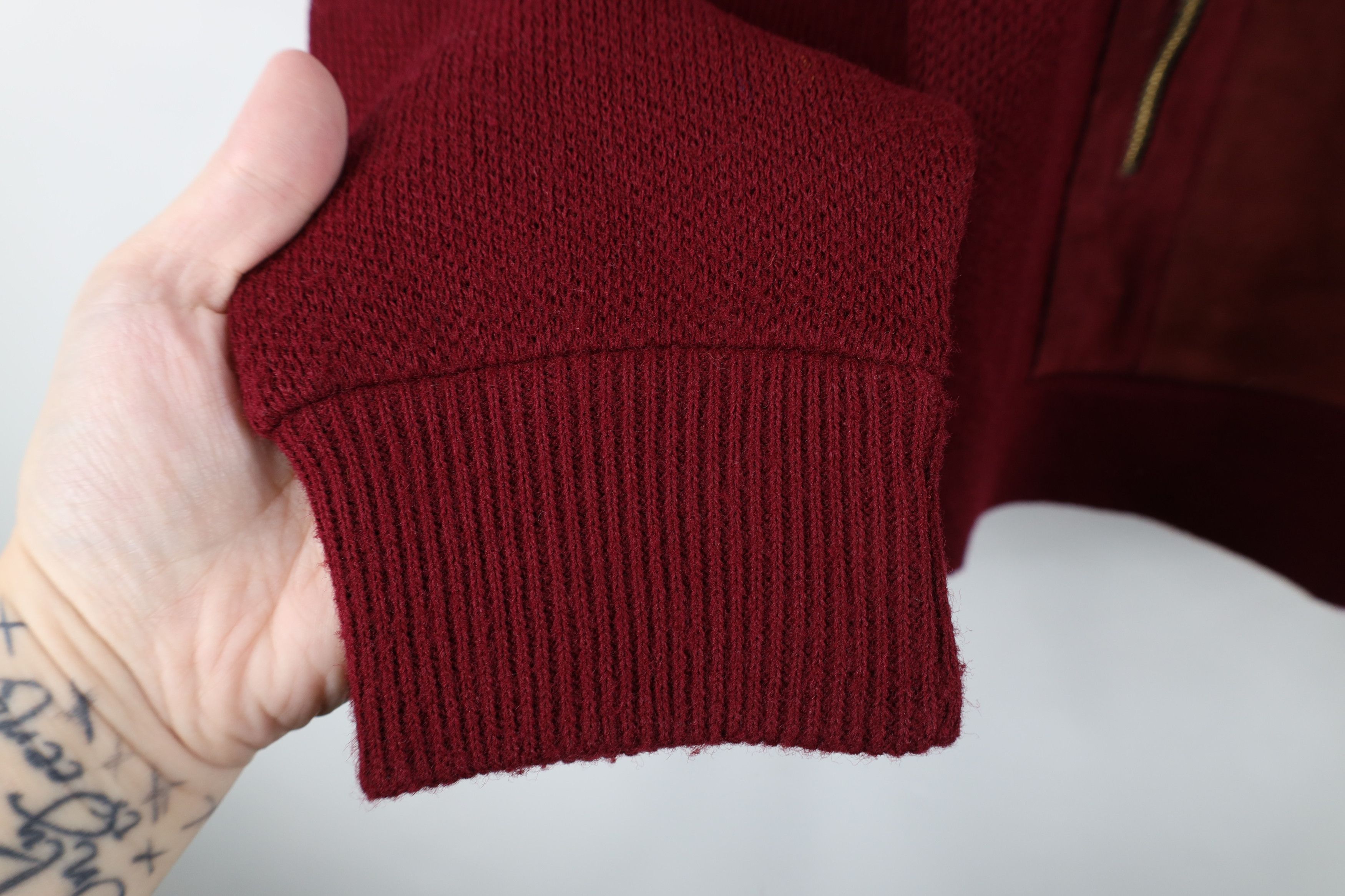Vintage Vintage 50s 60s Streetwear Trim Knit Cardigan Sweater USA Size US L / EU 52-54 / 3 - 10 Thumbnail
