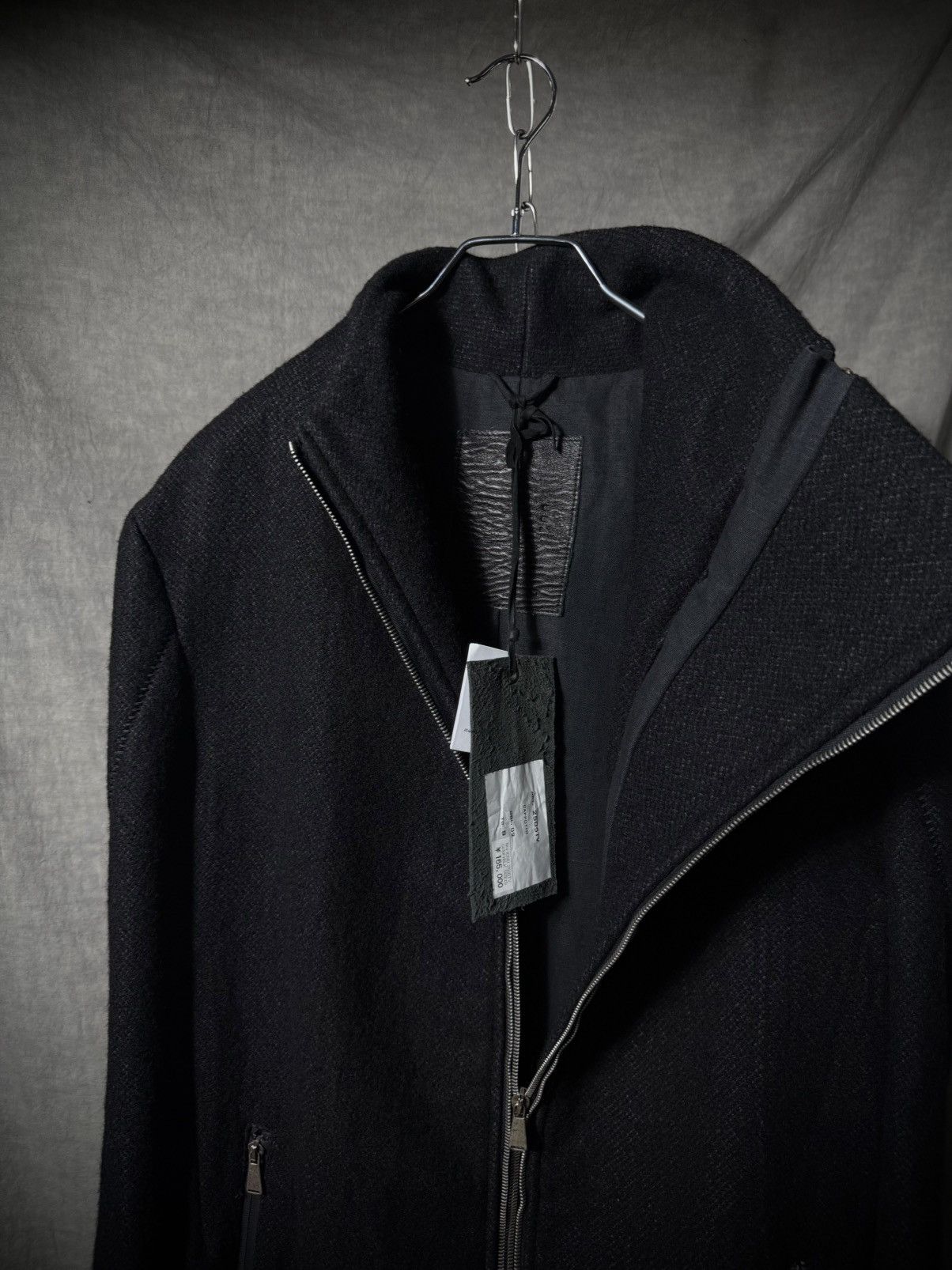 10sei0otto 10sei0otto Asymmetric Double Zip Wool Coat Size US S / EU 44-46 / 1 - 5 Thumbnail