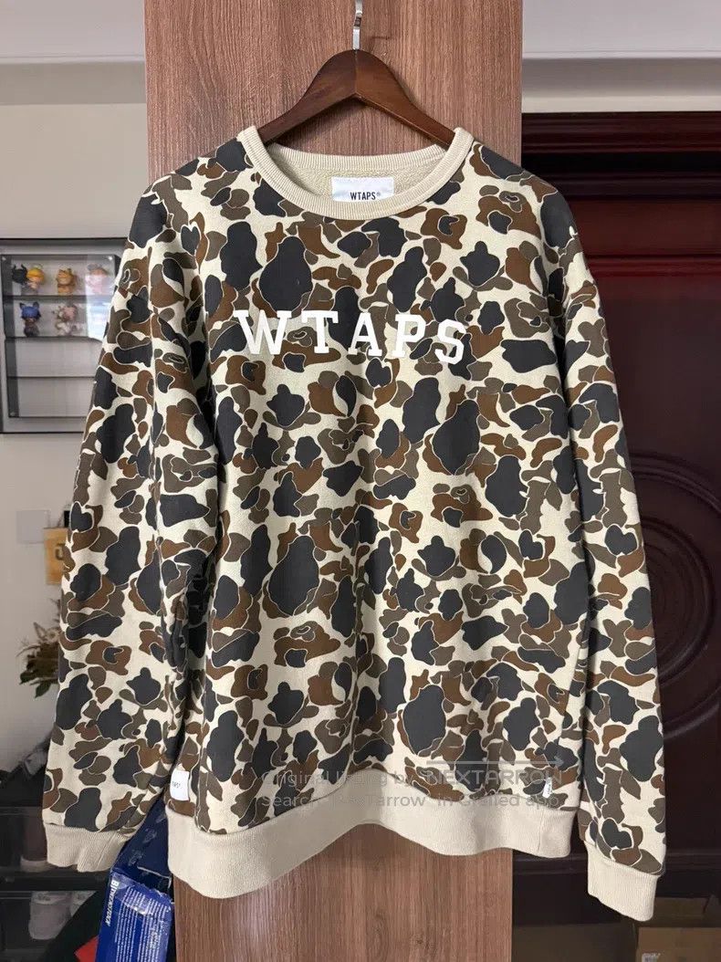 Wtaps Wtaps Camouflage Sweatshirt Size US L / EU 52-54 / 3 - 1 Thumbnail