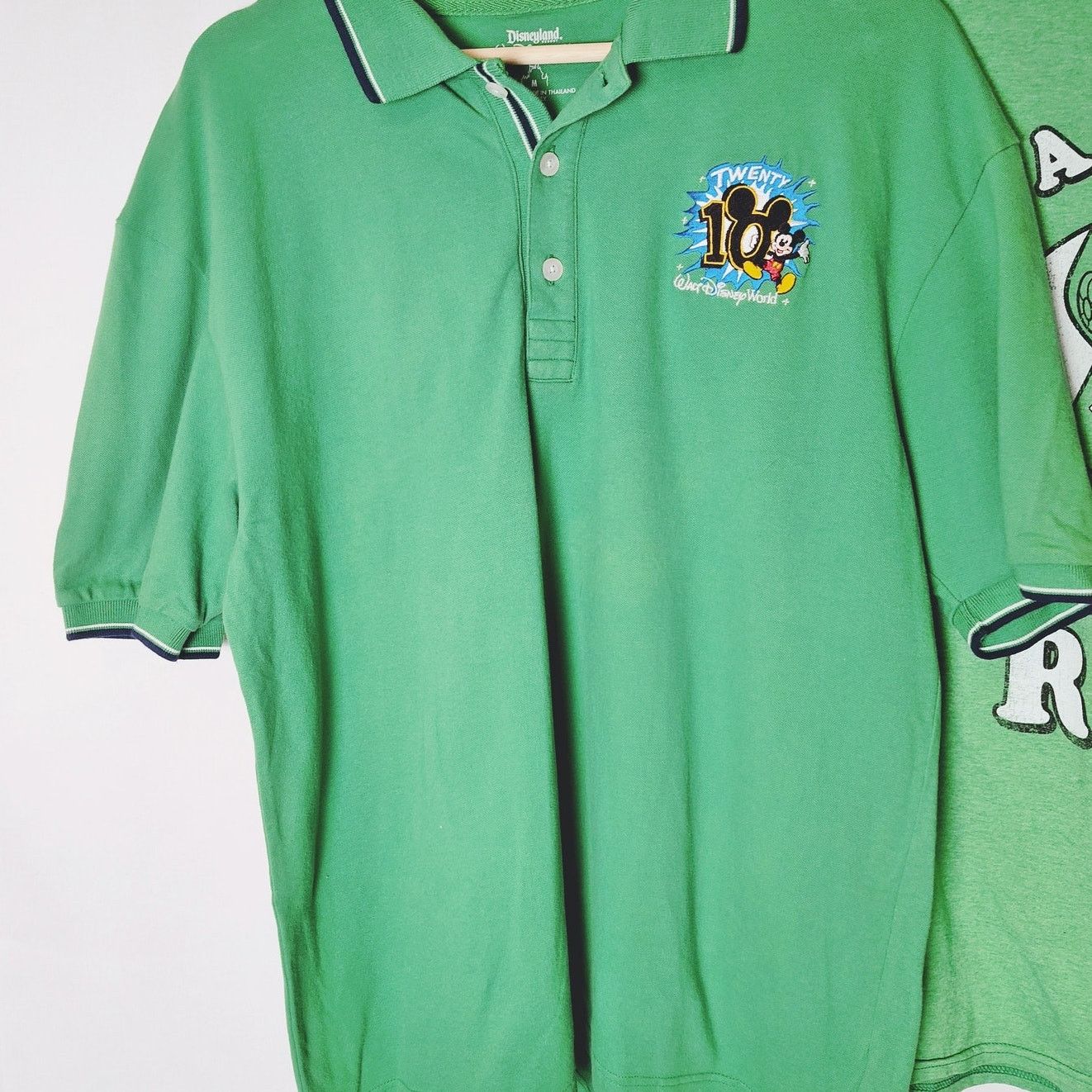 Disney Disney Parks & Pixar Green Medium Men's Shirt Bundle Size US M / EU 48-50 / 2 - 2 Thumbnail