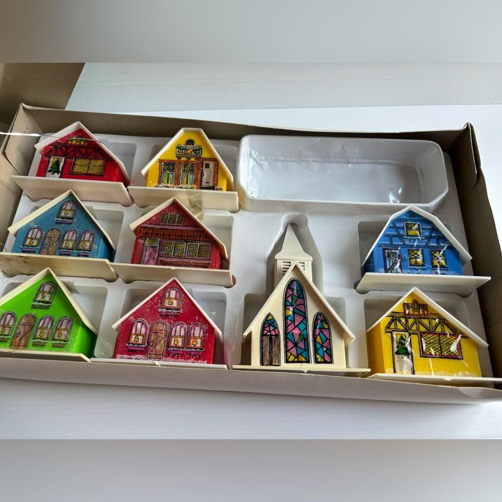 Designer Vintage Alpine Village Set (Missing Lights) Size ONE SIZE - 2 Thumbnail