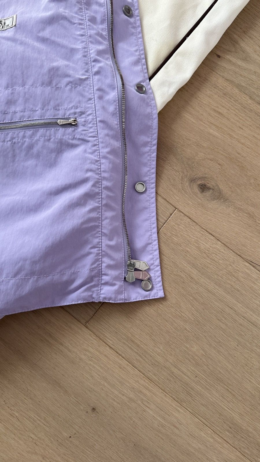 Hermes $4,800 SS23 Mens Purple Parachute Style Windbreaker Jacket Size US M / EU 48-50 / 2 - 11 Thumbnail