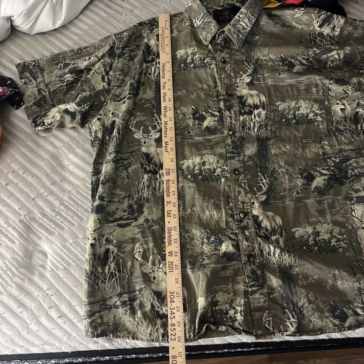 Redhead RedHead Deer Camo Woods Outdoors Button Up Shirt Size US XL / EU 56 / 4 - 6 Thumbnail