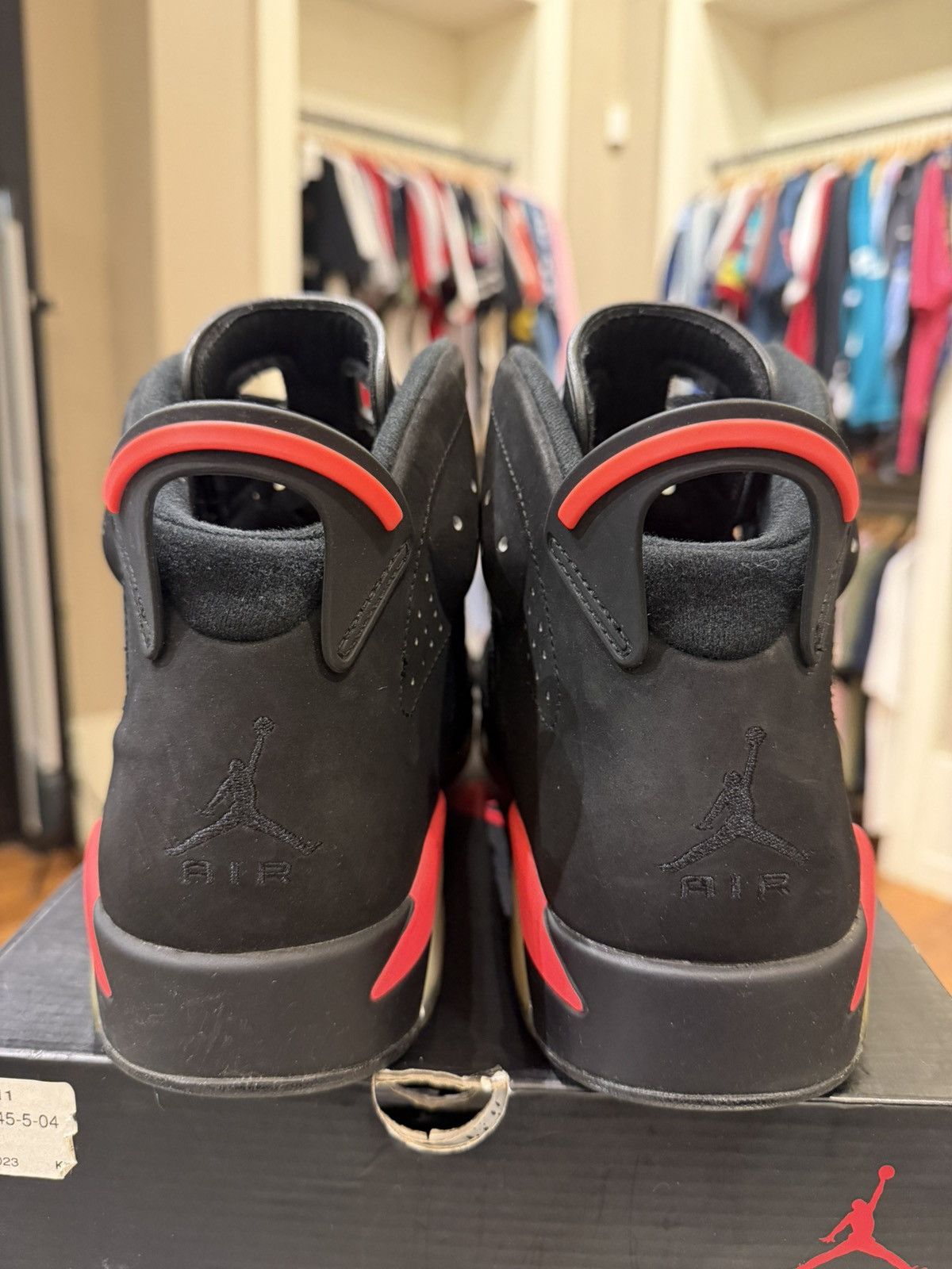 Jordan Brand Jordan 6 Retro ‘Infared’ Size US 10.5 / EU 43-44 - 3 Thumbnail
