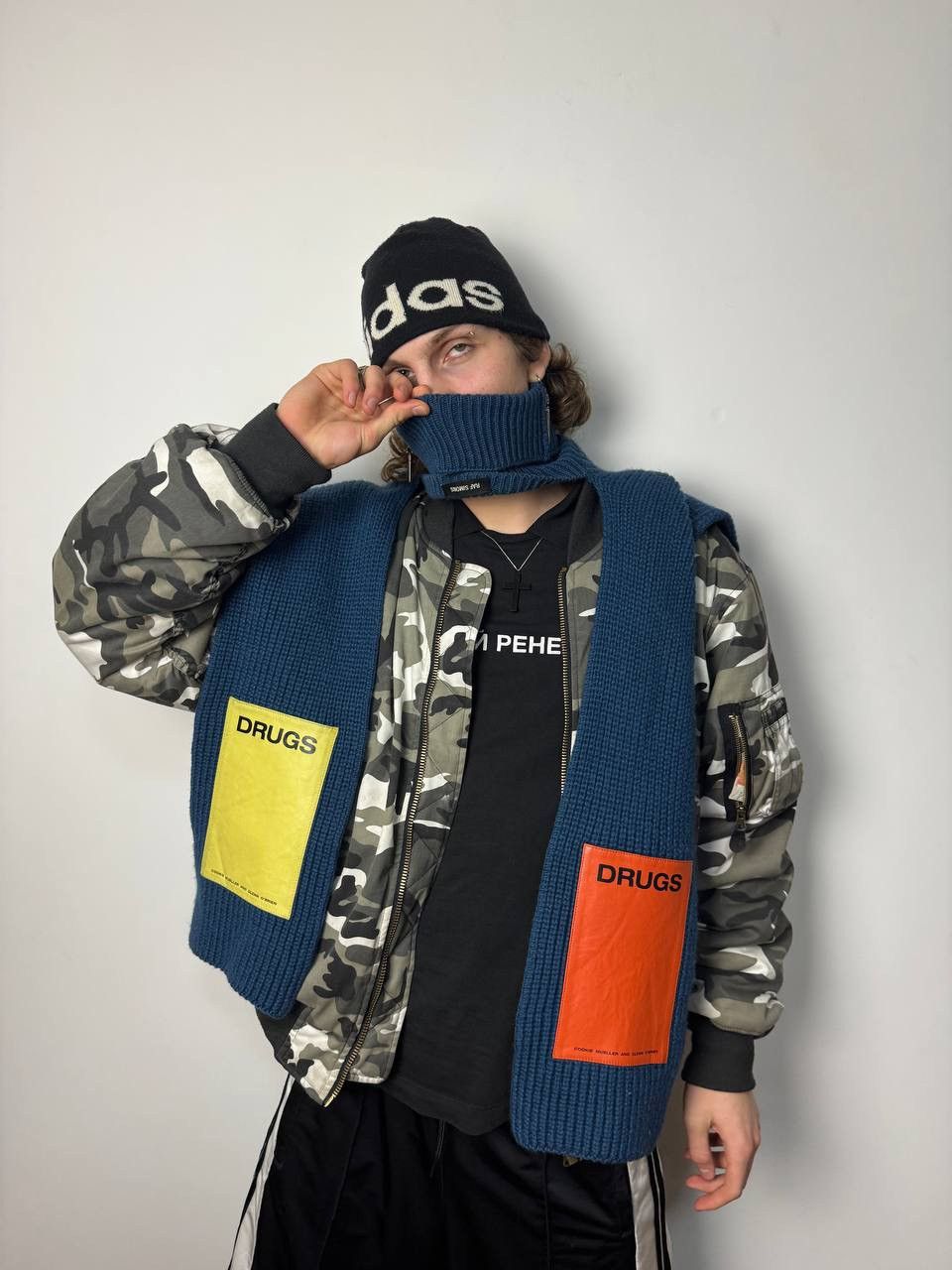Raf Simons RUNWAY raf simons scarf Size ONE SIZE - 8 Thumbnail