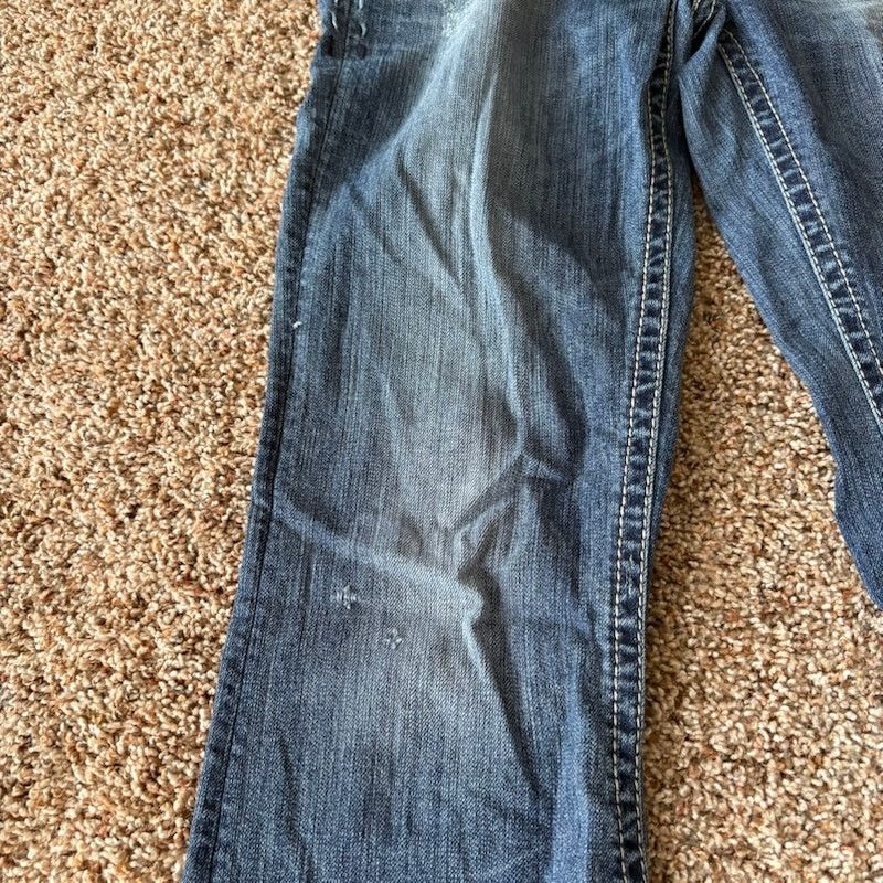 Mek Denim Mek Denim New Oaxaca Bootcut Jeans Size 28/34 Distressed Size 28" / US 6 / IT 42 - 10 Thumbnail