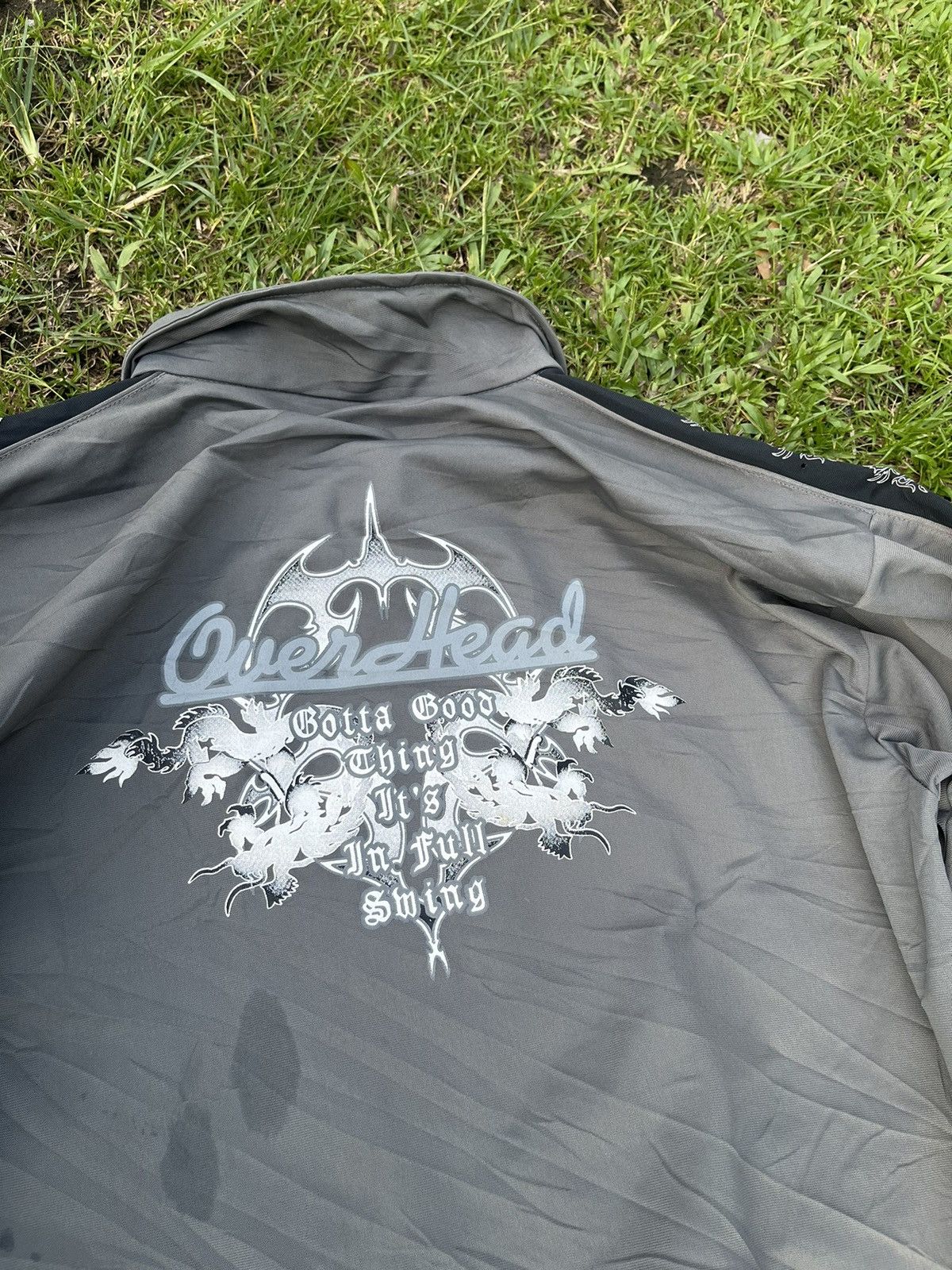 Japanese Brand Overhead Life Style Trackjacket + Trackpants Y2K Style VTG Size US L / EU 52-54 / 3 - 5 Thumbnail