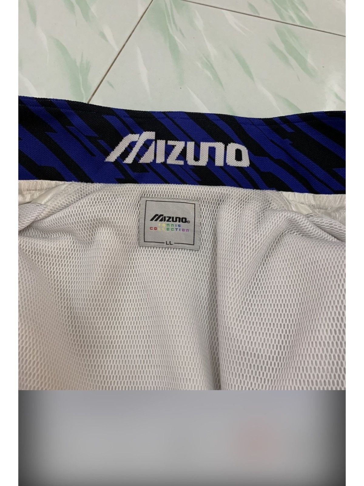 Mizuno Vintage Mizuno Tennis Collection Windbreaker Jacket Size US XL / EU 56 / 4 - 9 Thumbnail