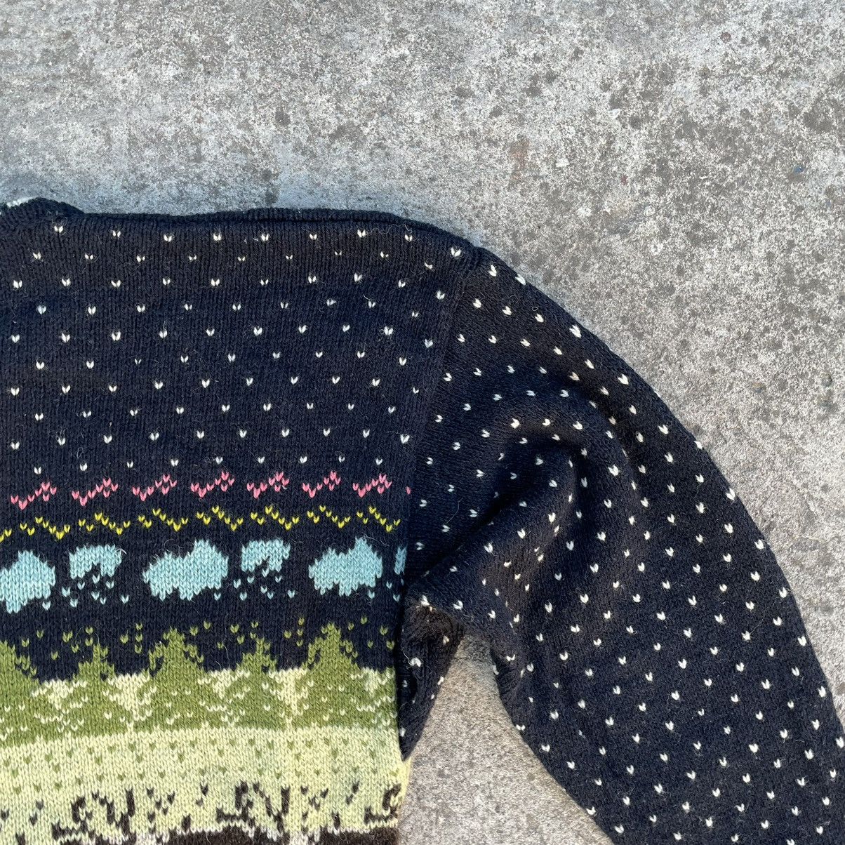 Other Vintage Knit Sweater Hand Made Custom Y2K 90s USA Size US M / EU 48-50 / 2 - 9 Thumbnail