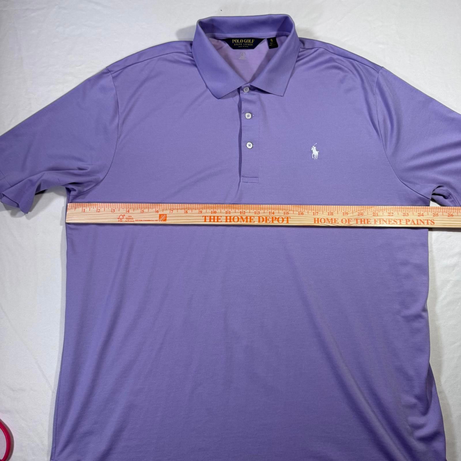 Polo Ralph Lauren RALPH LAUREN POLO GOLF Men's XL Short Sleeve Light Purple Size US XL / EU 56 / 4 - 9 Thumbnail