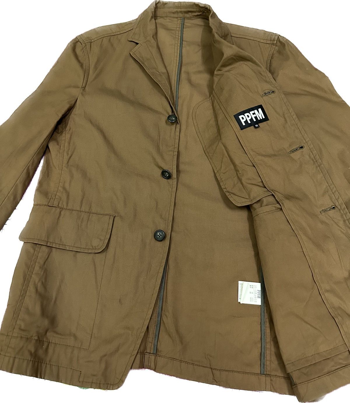 PPFM Vintage PPFM Light Brown Jacket Size US M / EU 48-50 / 2 - 6 Thumbnail